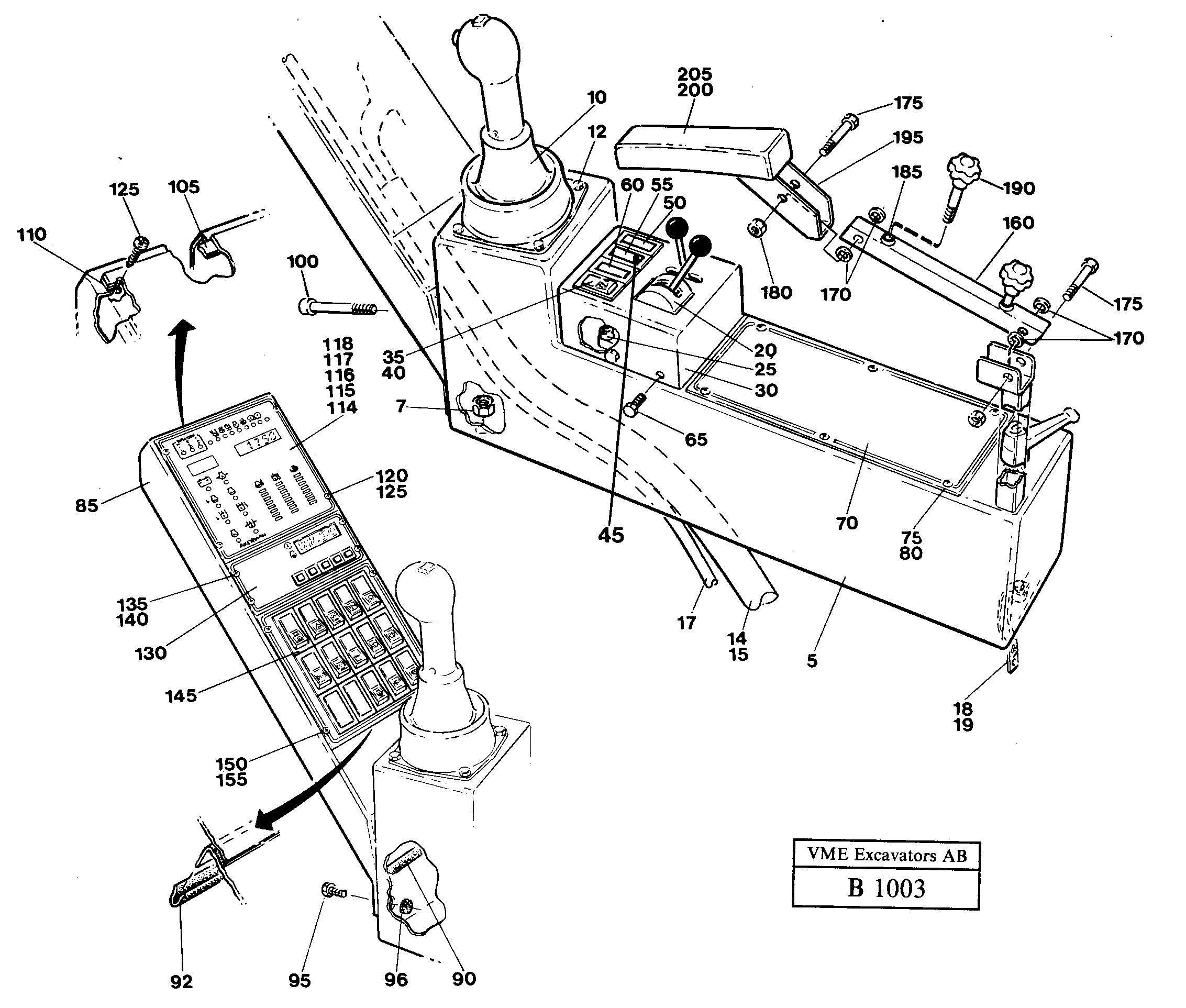 Side panel, Rh — volvo parts diagram
