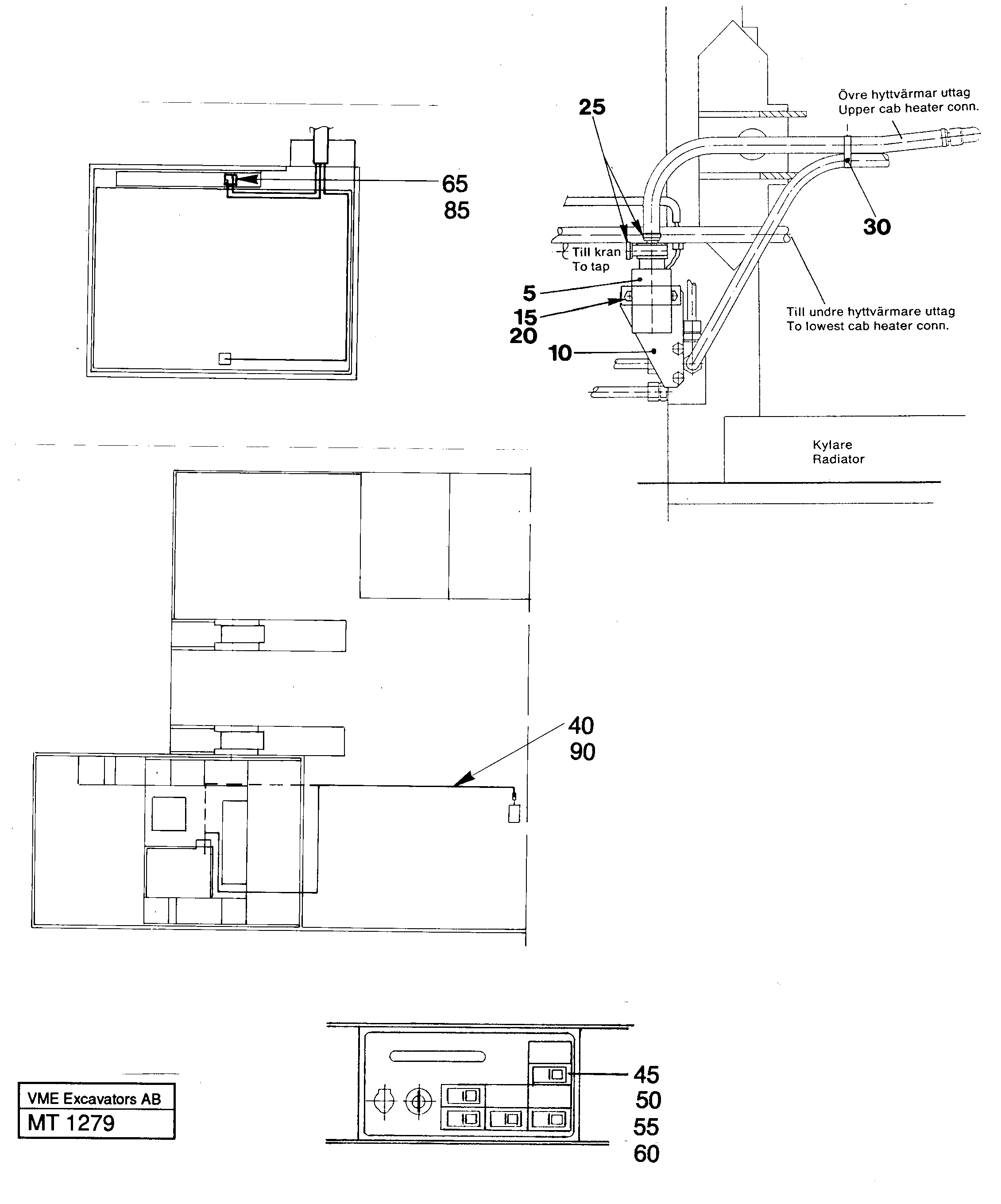 Cirkulation pump  14254114 — volvo parts diagram