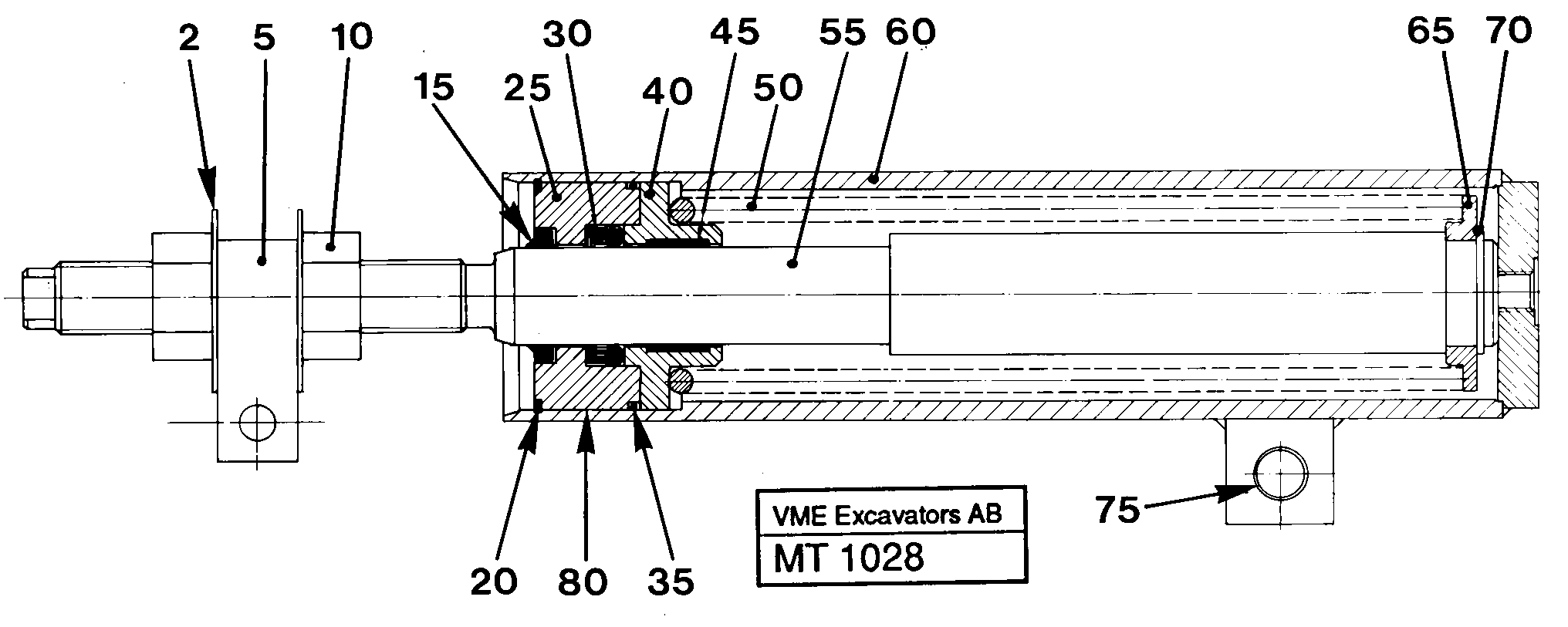 Spring cylinder — volvo parts diagram