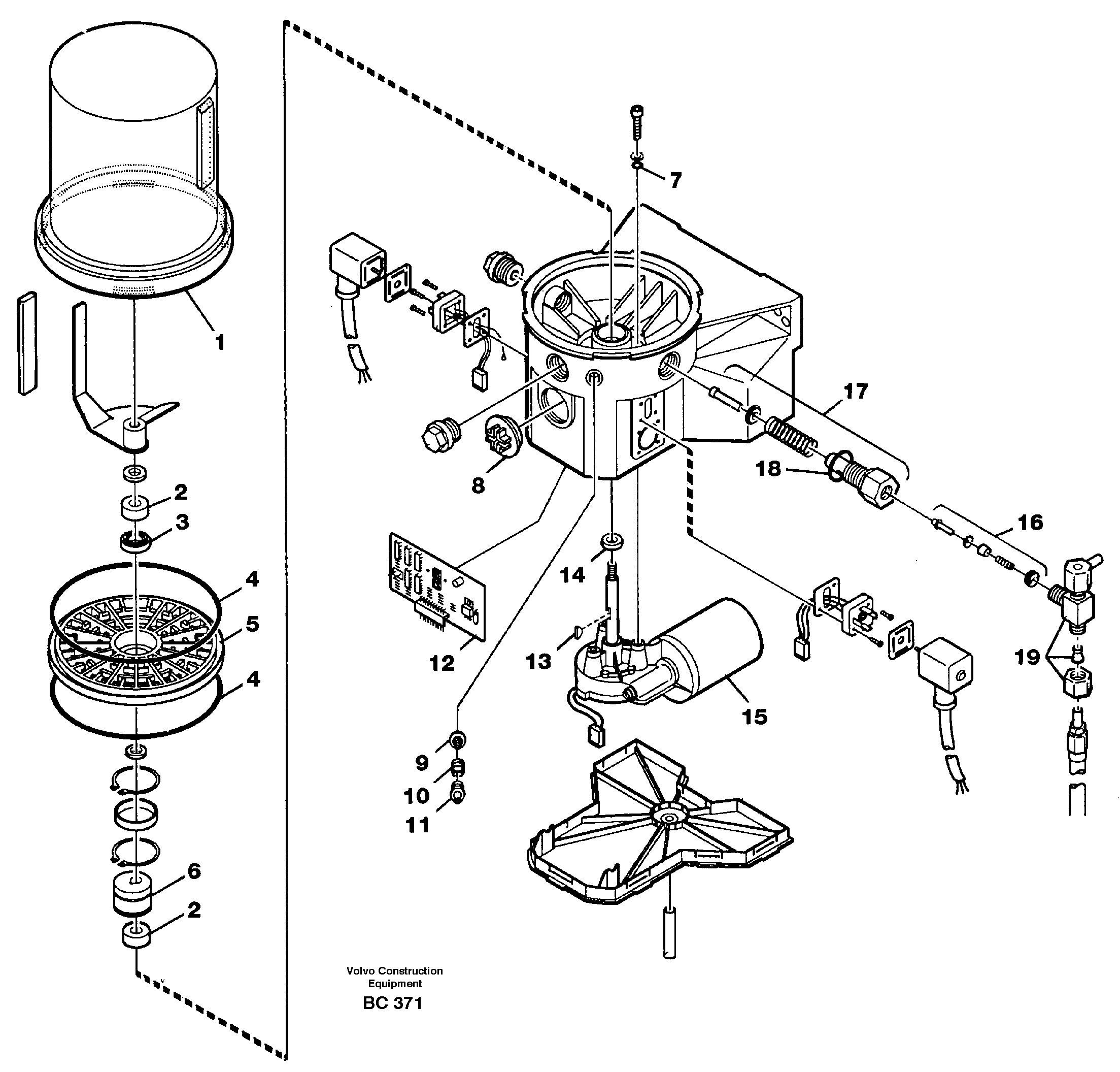 Pump  93087 — volvo parts diagram