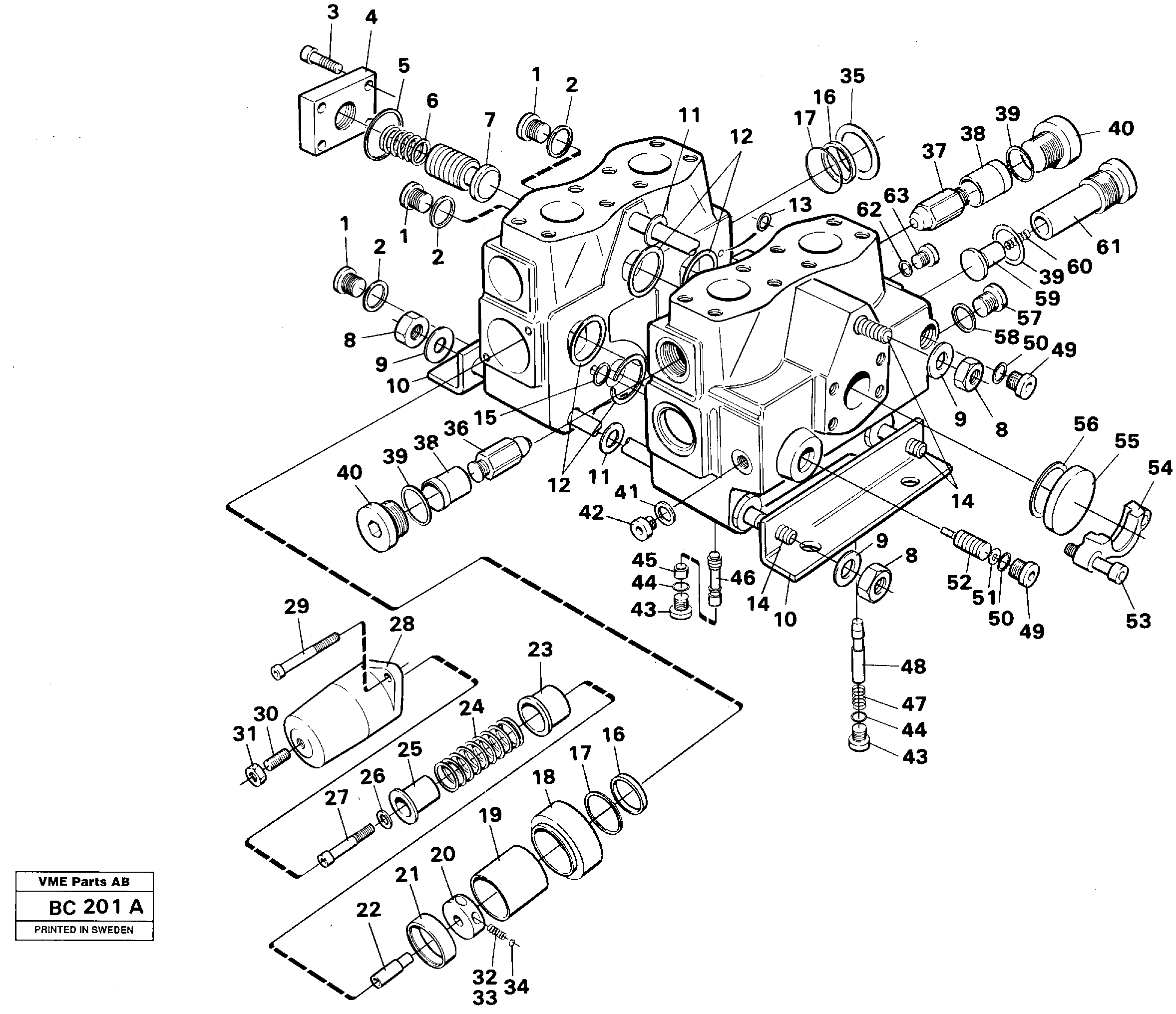 Tip valve — volvo parts diagram