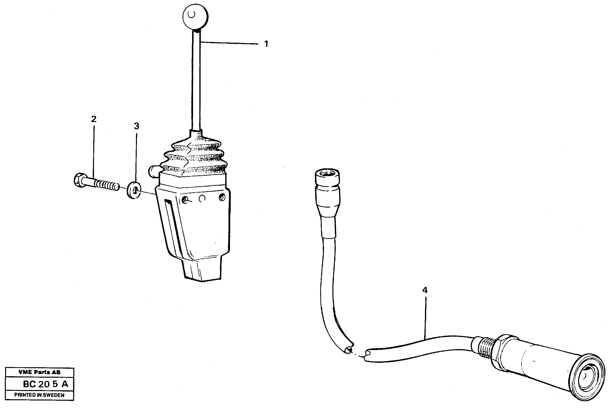 Tip control — volvo parts diagram