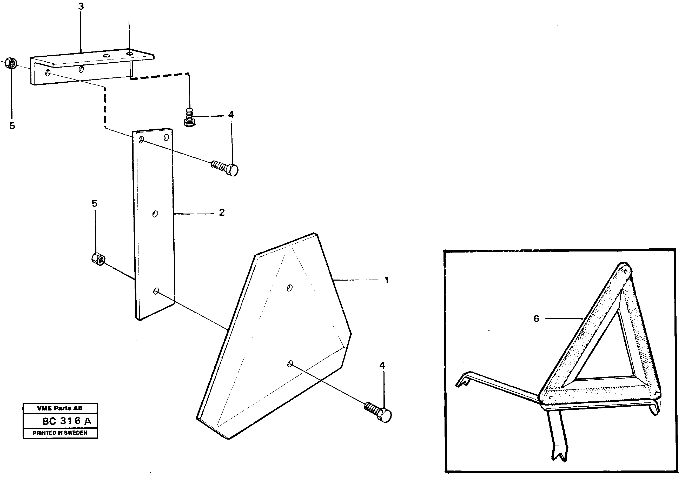Lgf Sign  99698 — volvo parts diagram