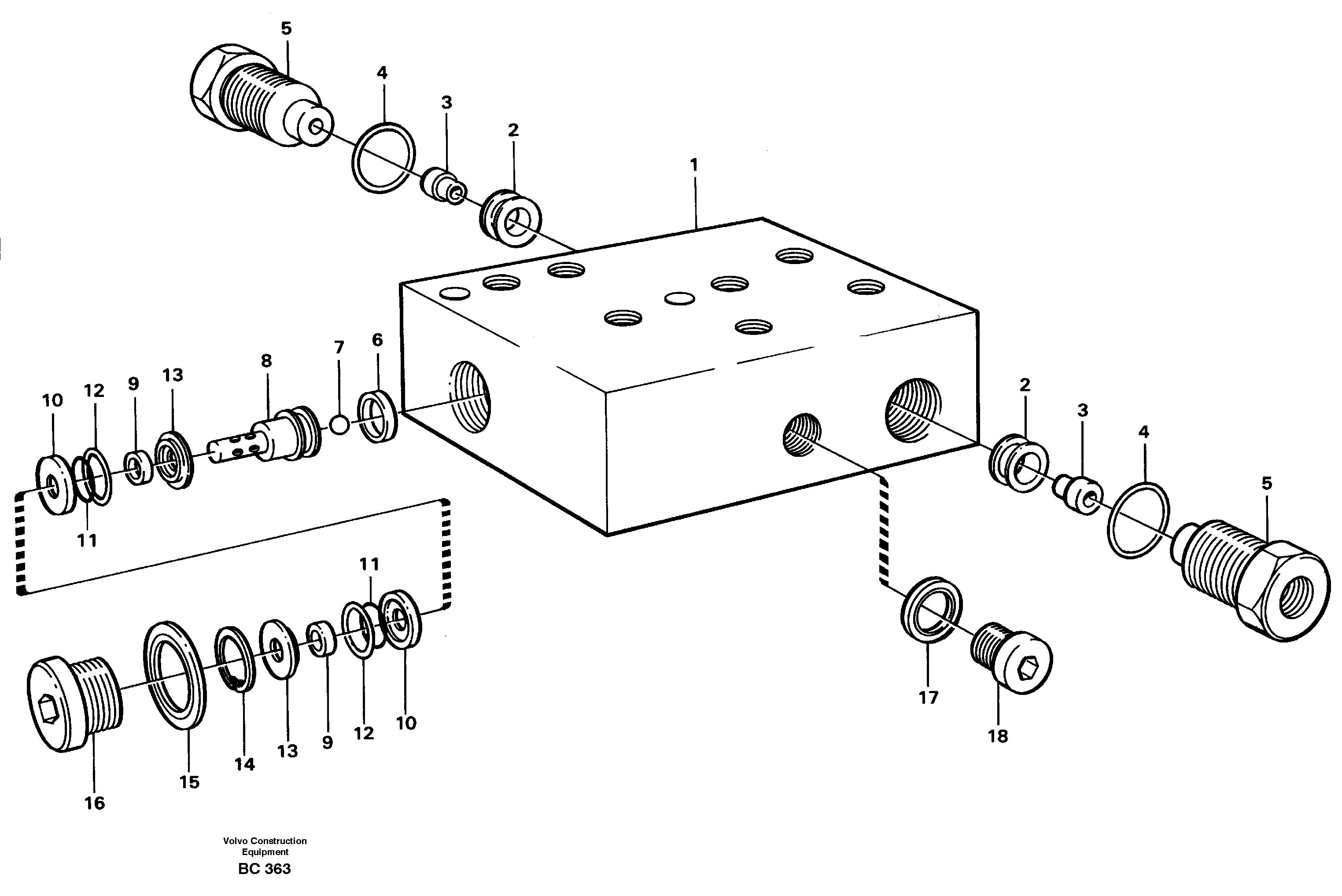 Air valve  CAB 3102 - — volvo parts diagram