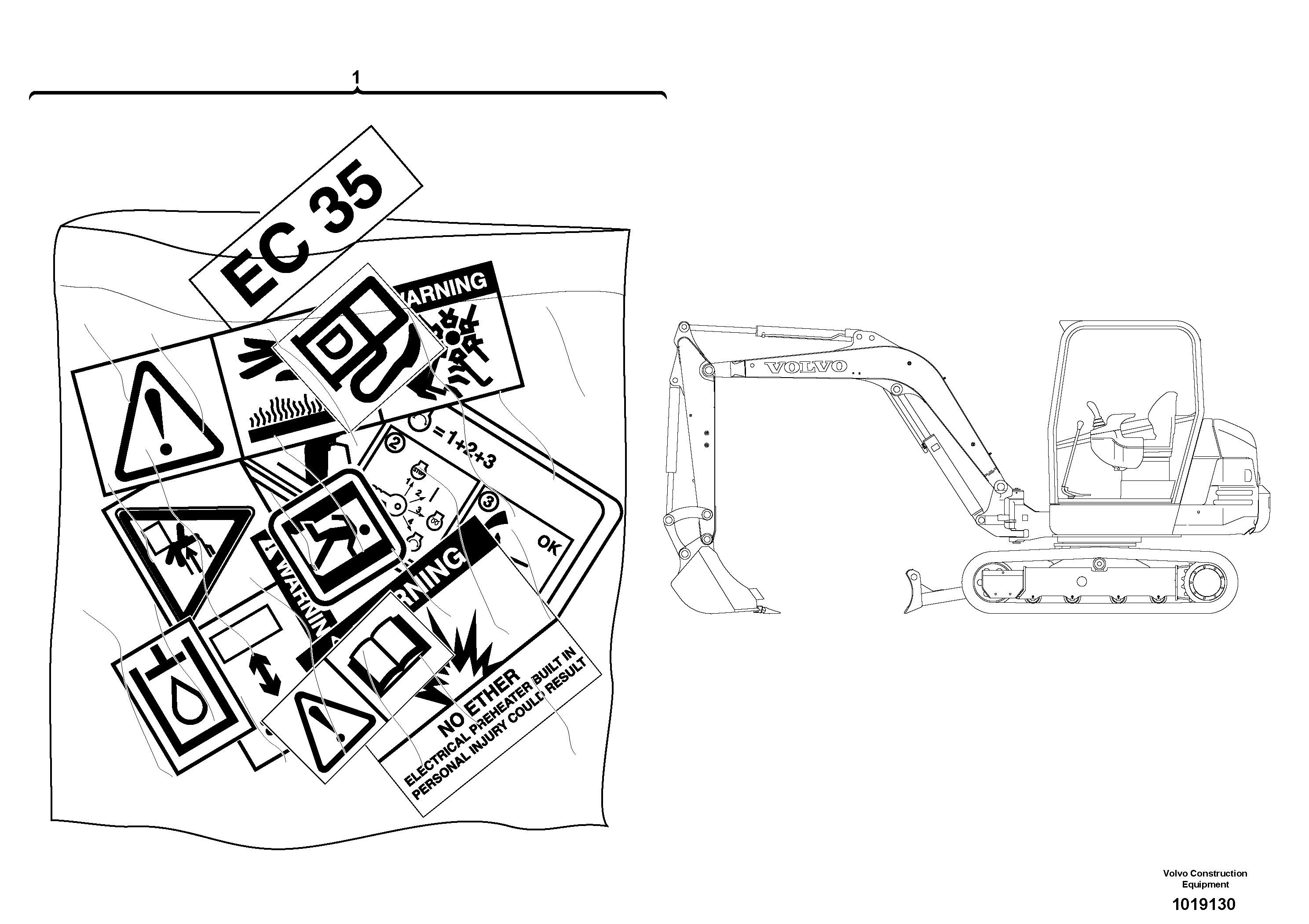 Transfer : canopy  STD , USA — volvo parts diagram