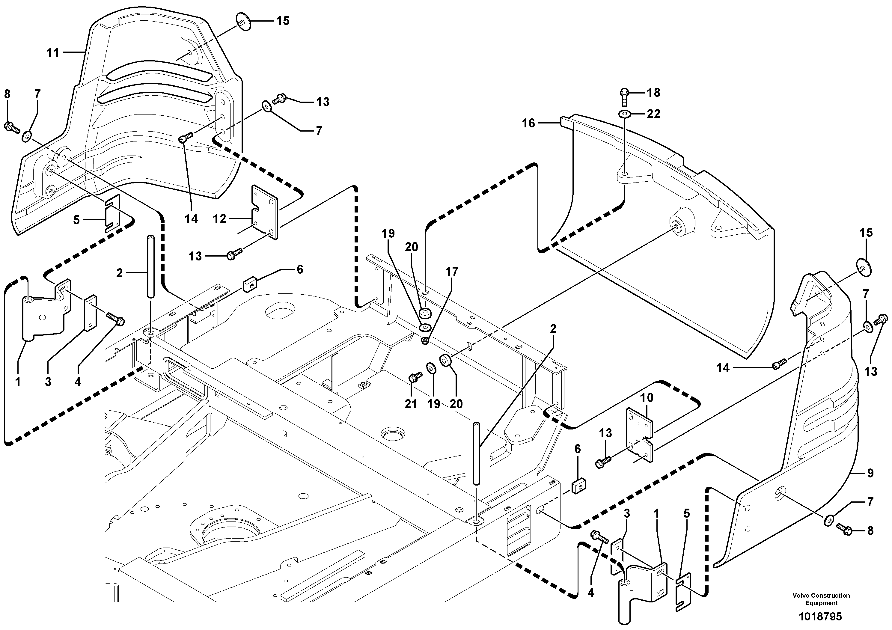Counterweight — volvo parts diagram