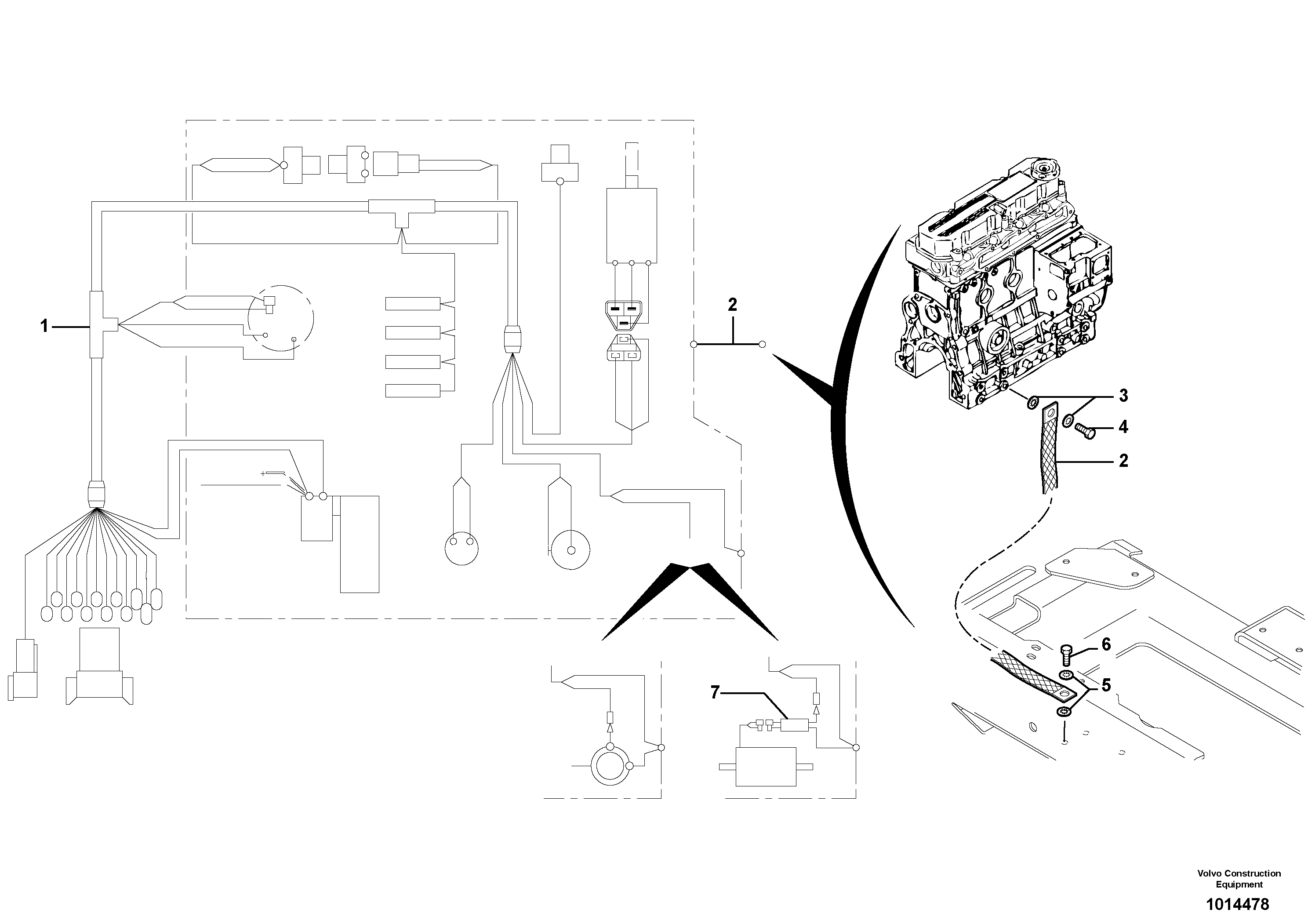 Electrical system (rear) / with Puma — volvo parts diagram
