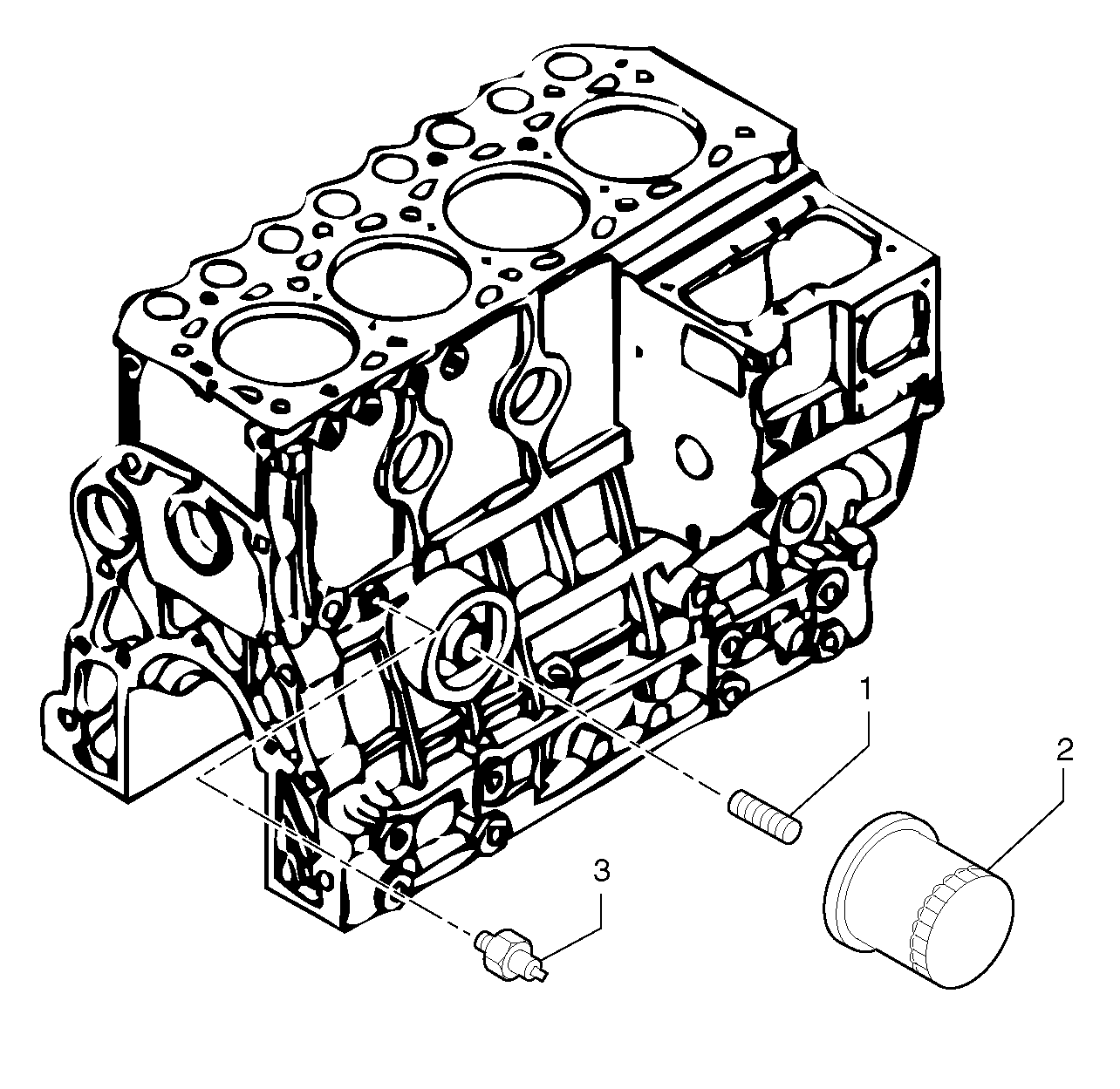 Oil filter — volvo parts diagram