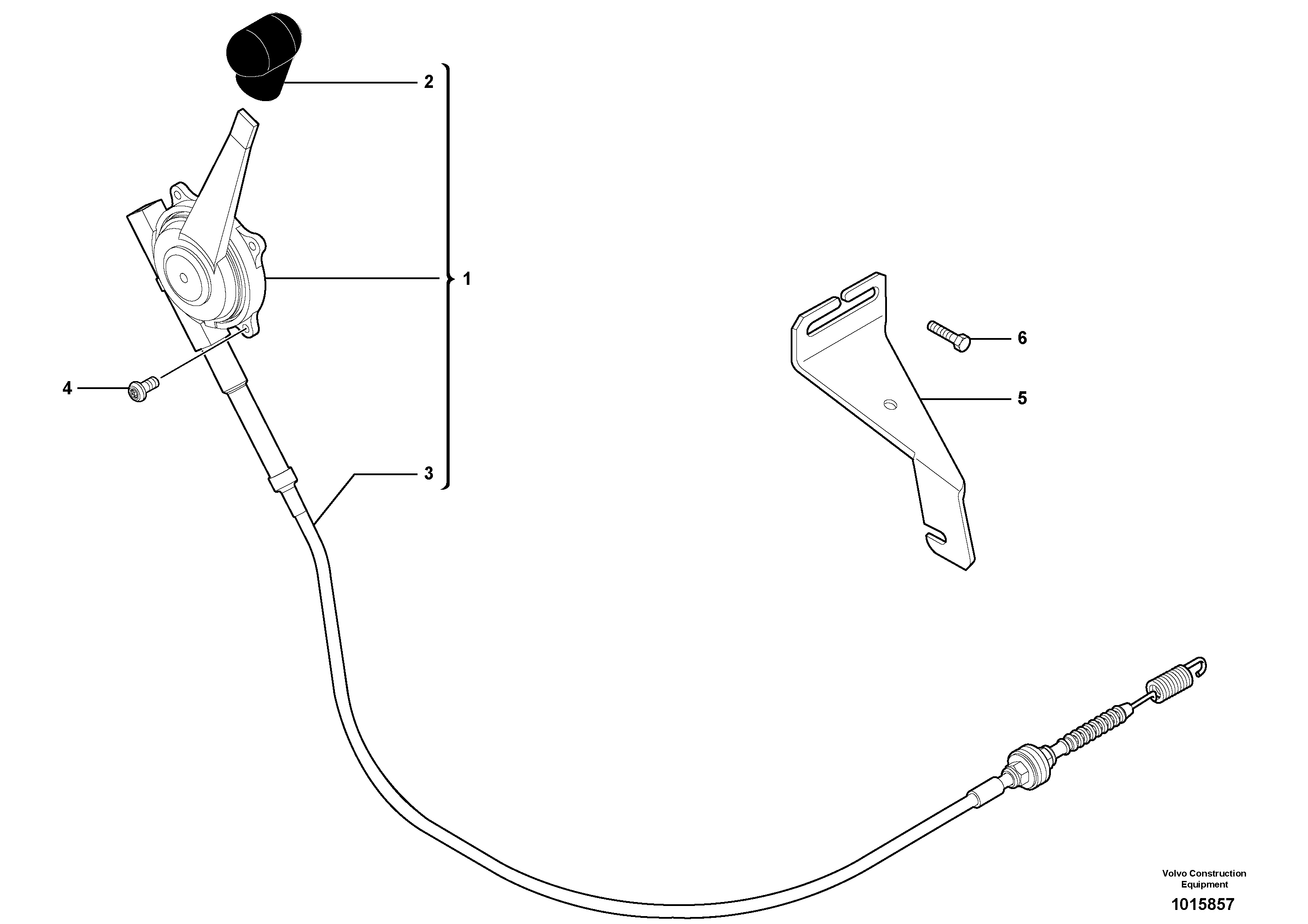 Engine acceleration control — volvo parts diagram
