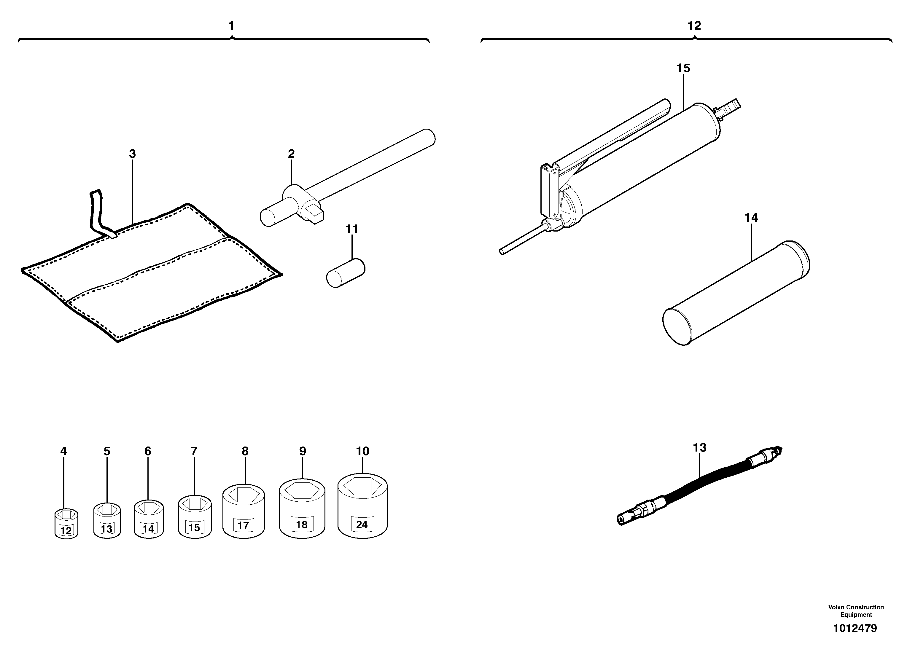 Tools — volvo parts diagram