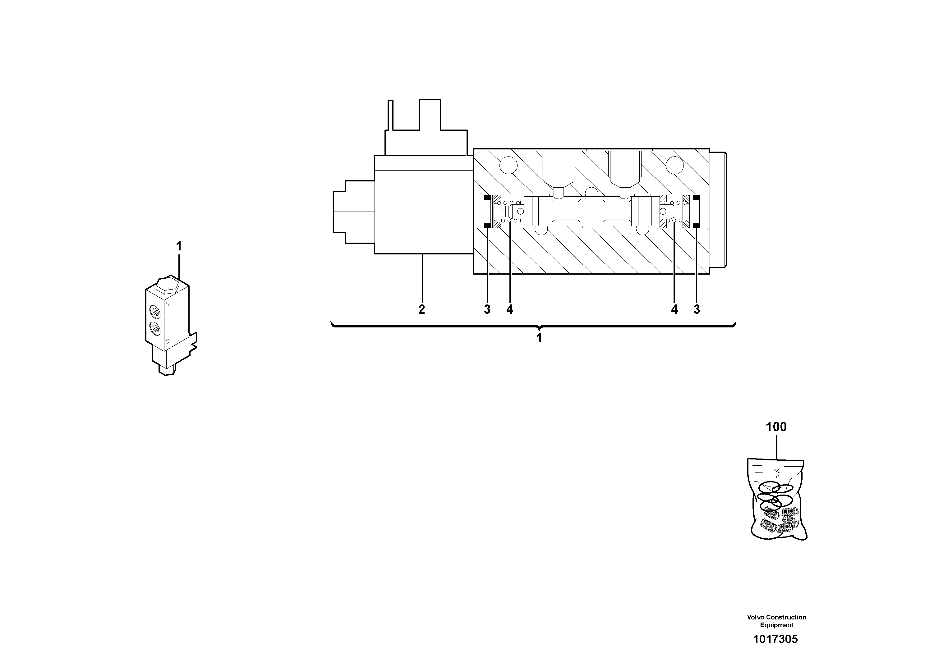 Electrovalve (quickfit ) — volvo parts diagram