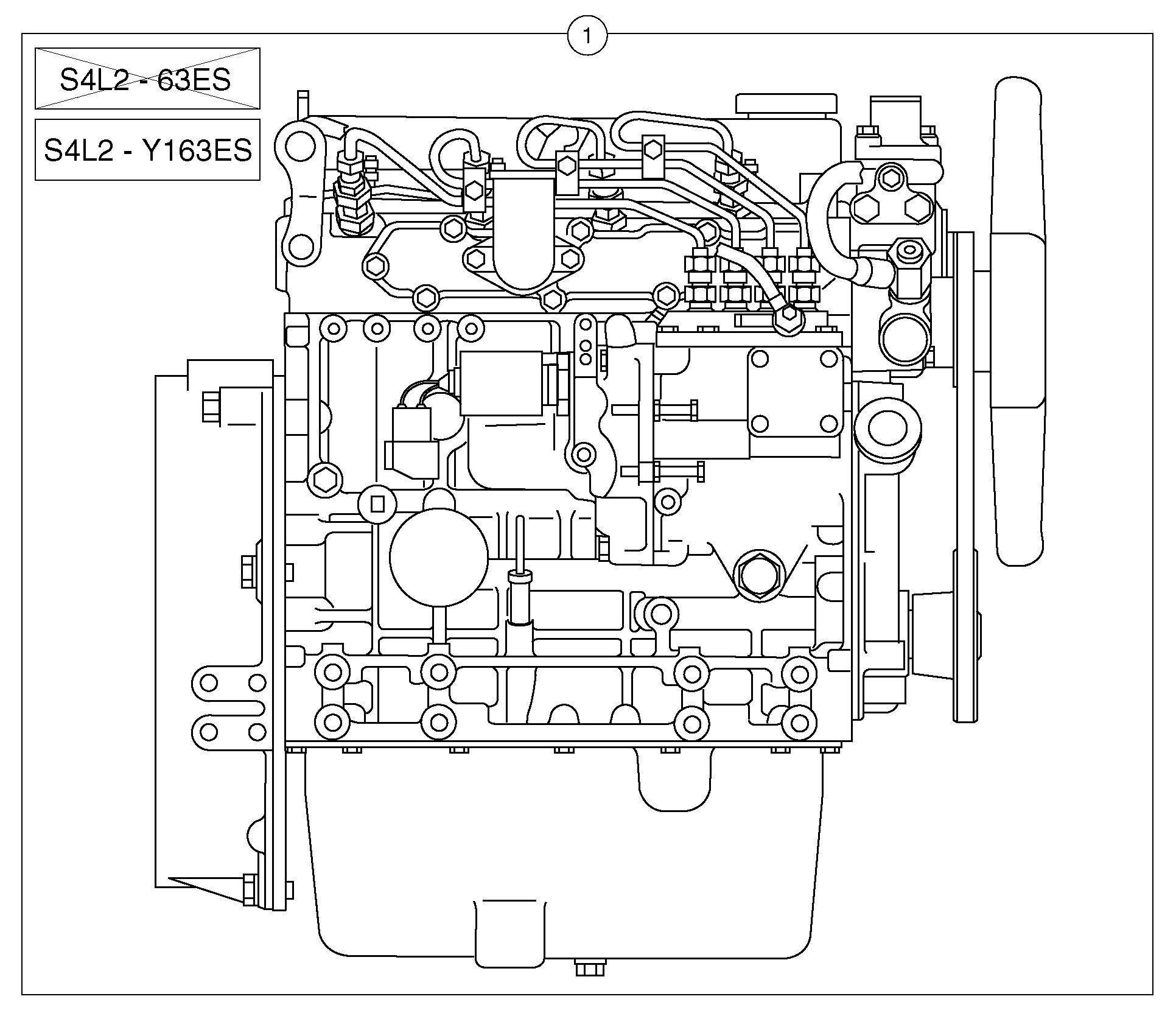 Engine — volvo parts diagram