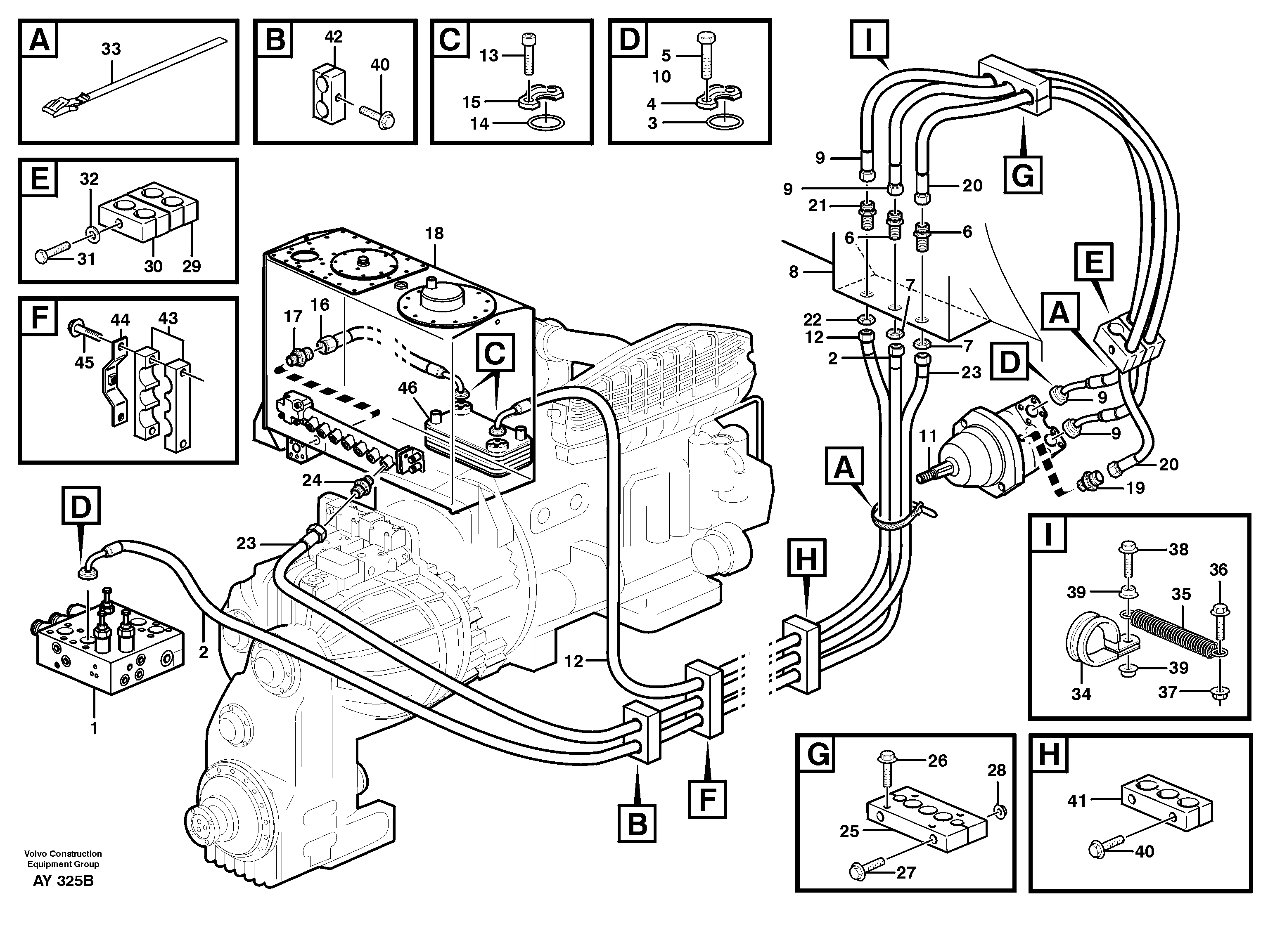 Fan drive. — volvo parts diagram