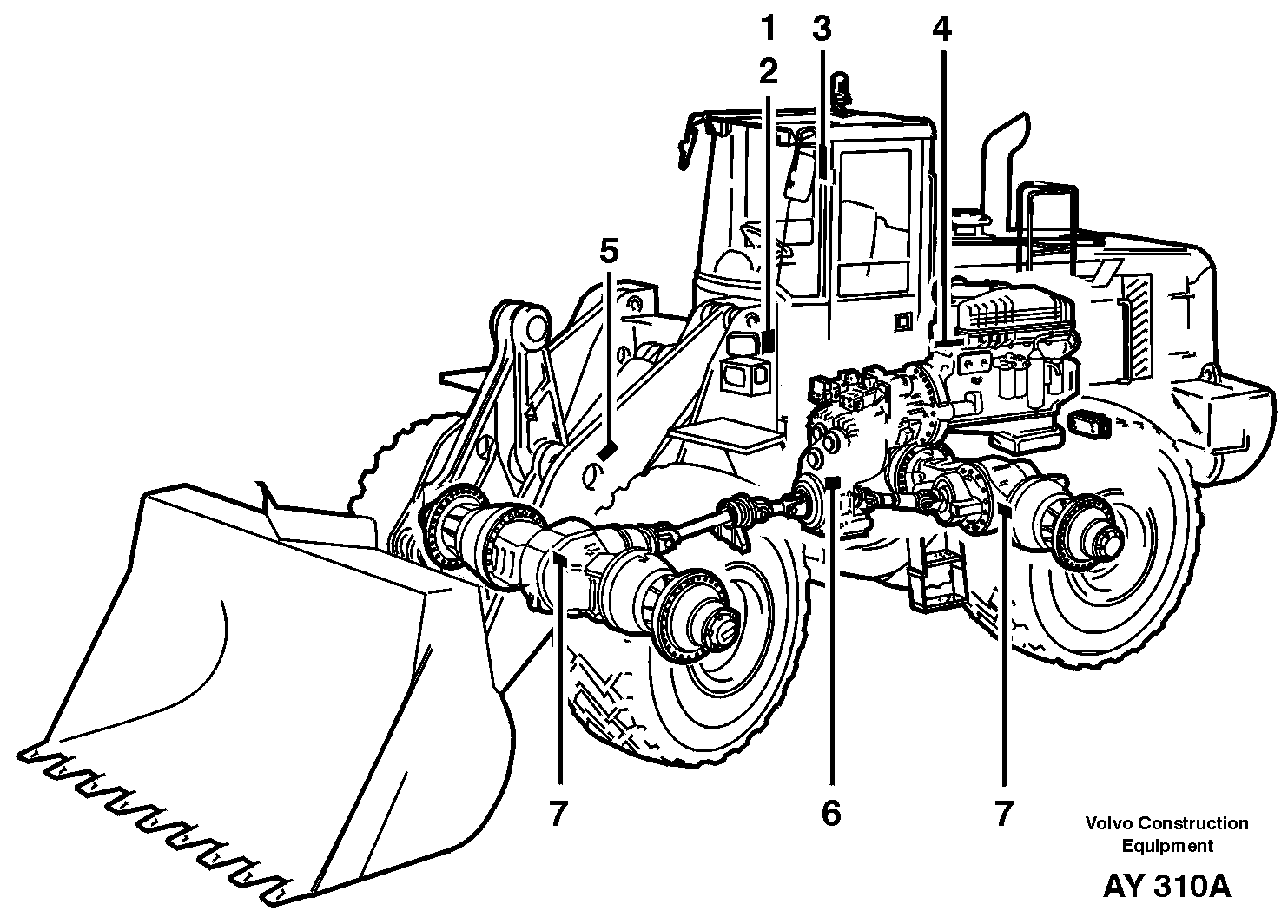Product sign plate — volvo parts diagram