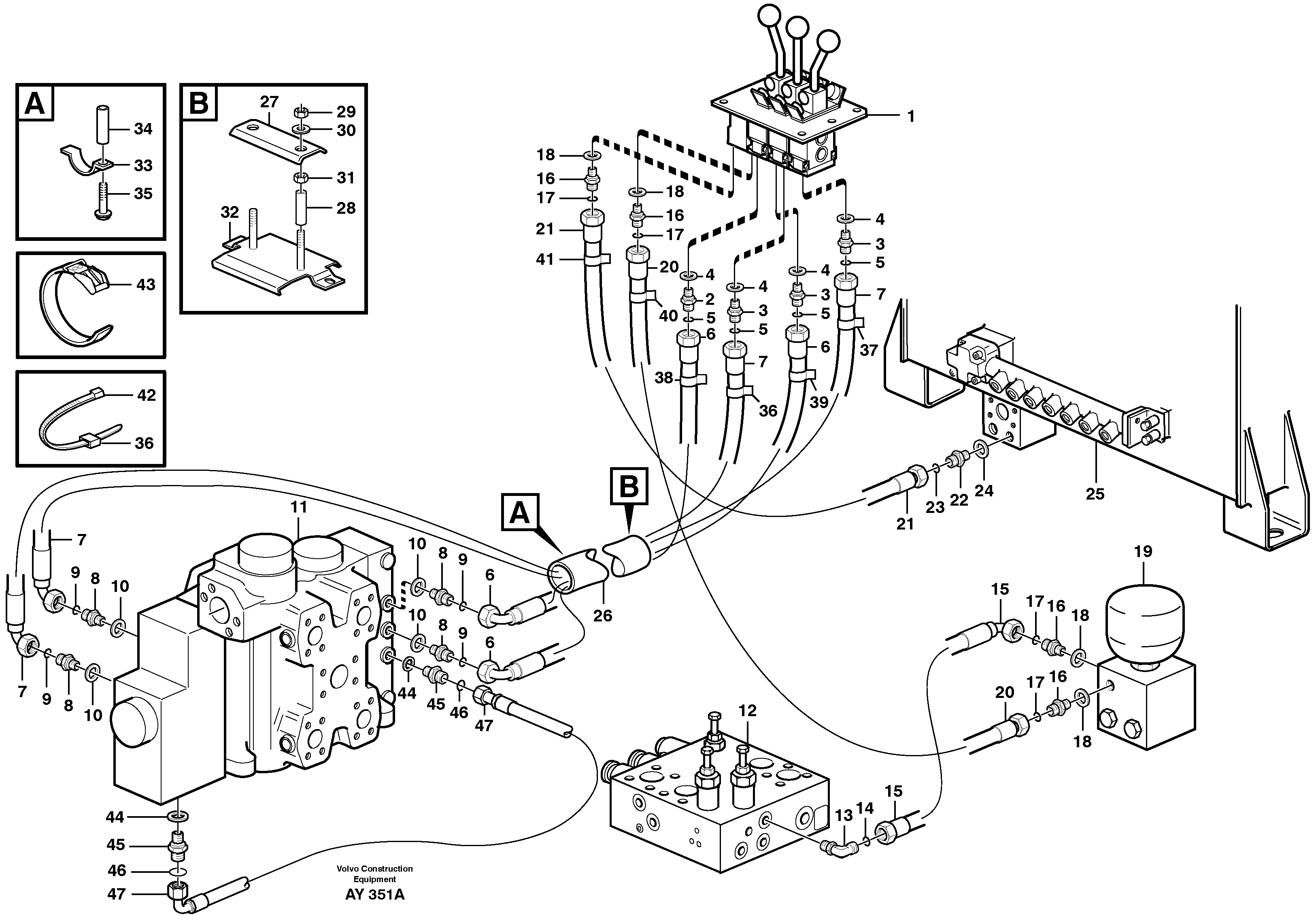 Servo - hydraulic — volvo parts diagram