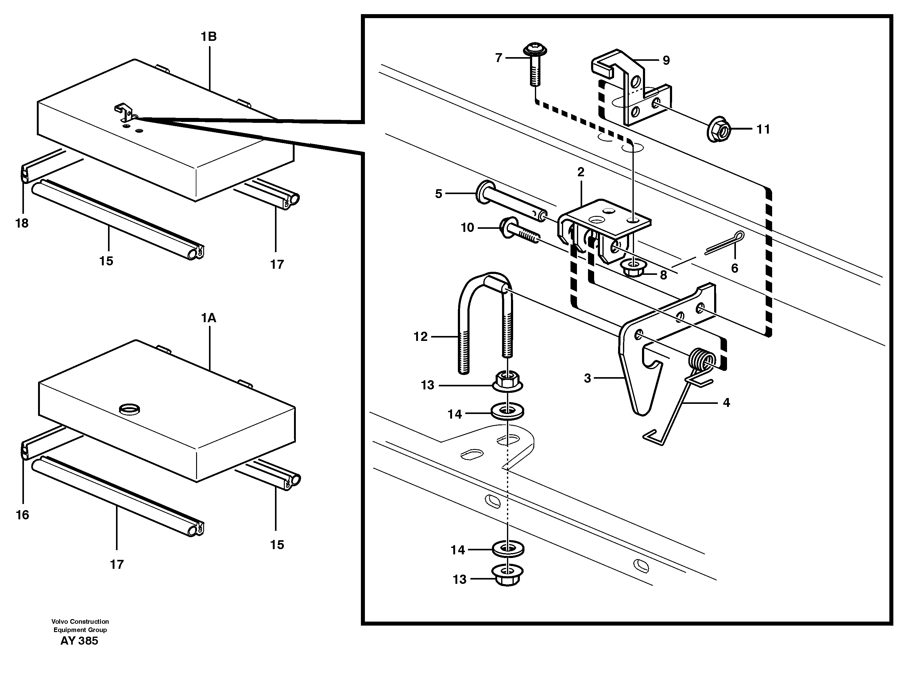 Hatch — volvo parts diagram