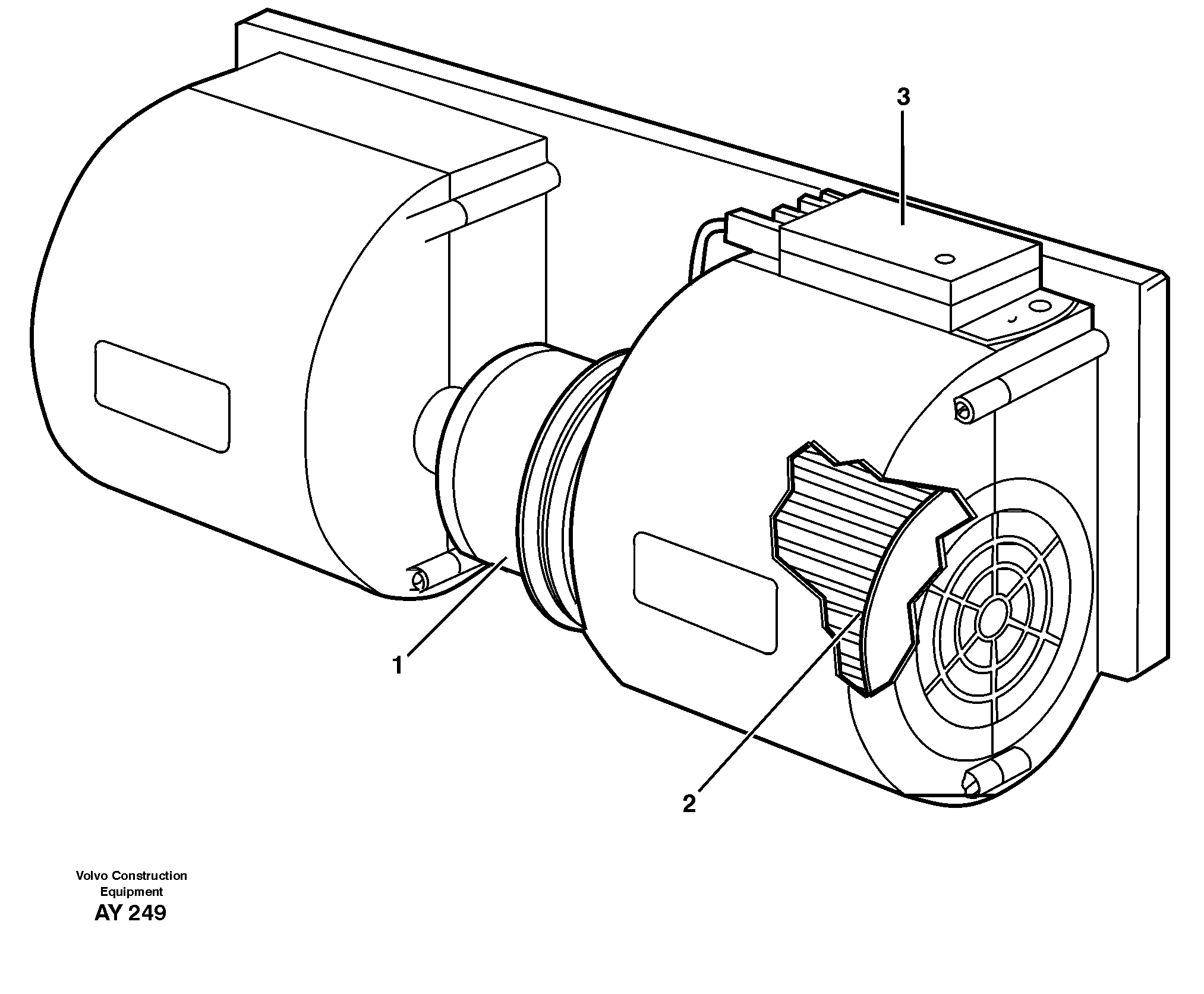 Fan — volvo parts diagram