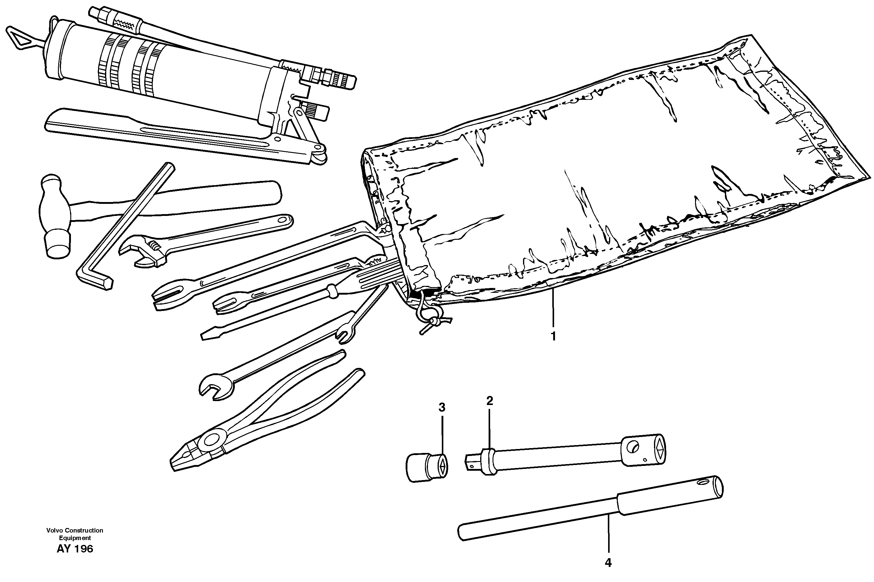 Tools 90007, 99183 — volvo parts diagram