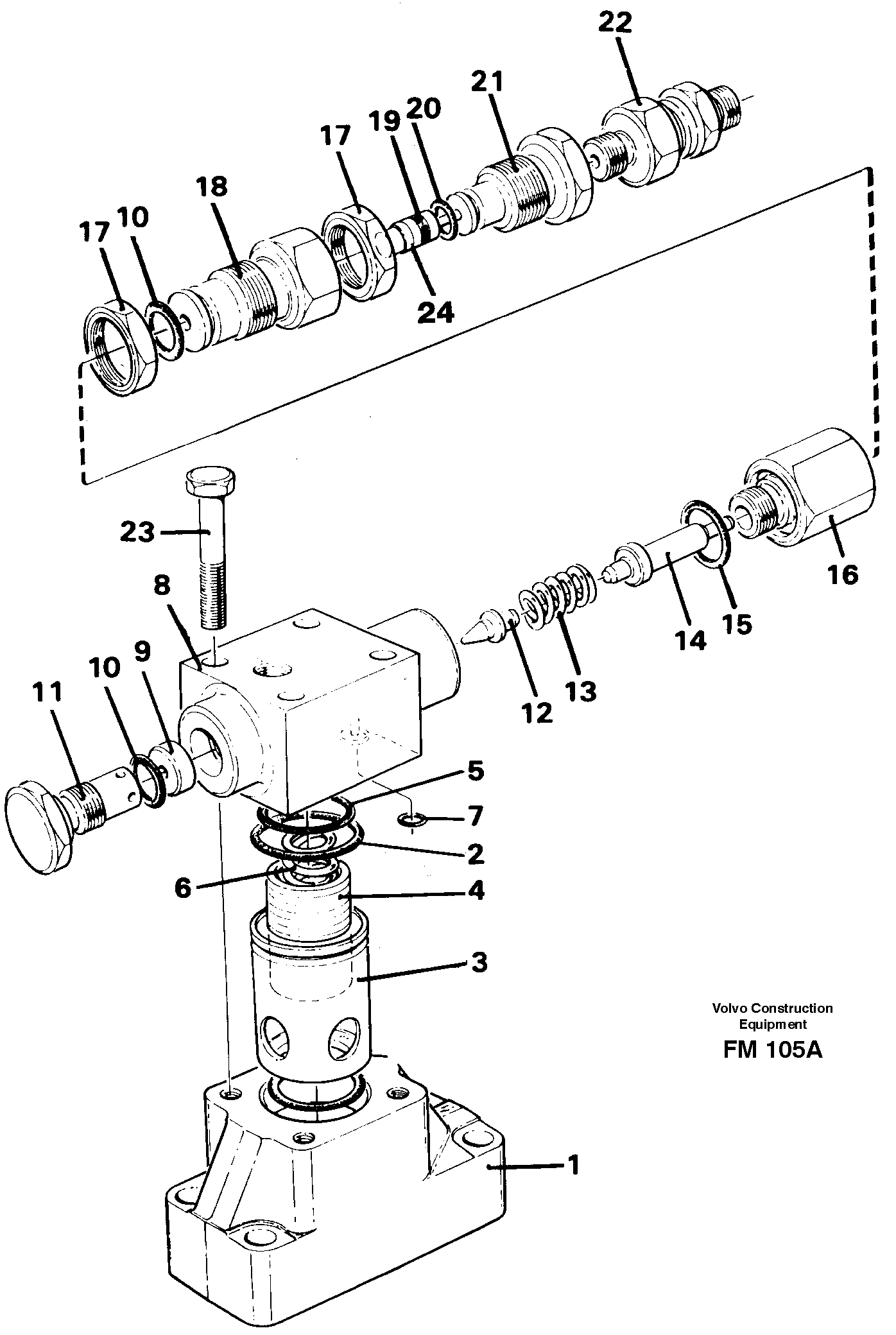 Pressure limiting valve — volvo parts diagram