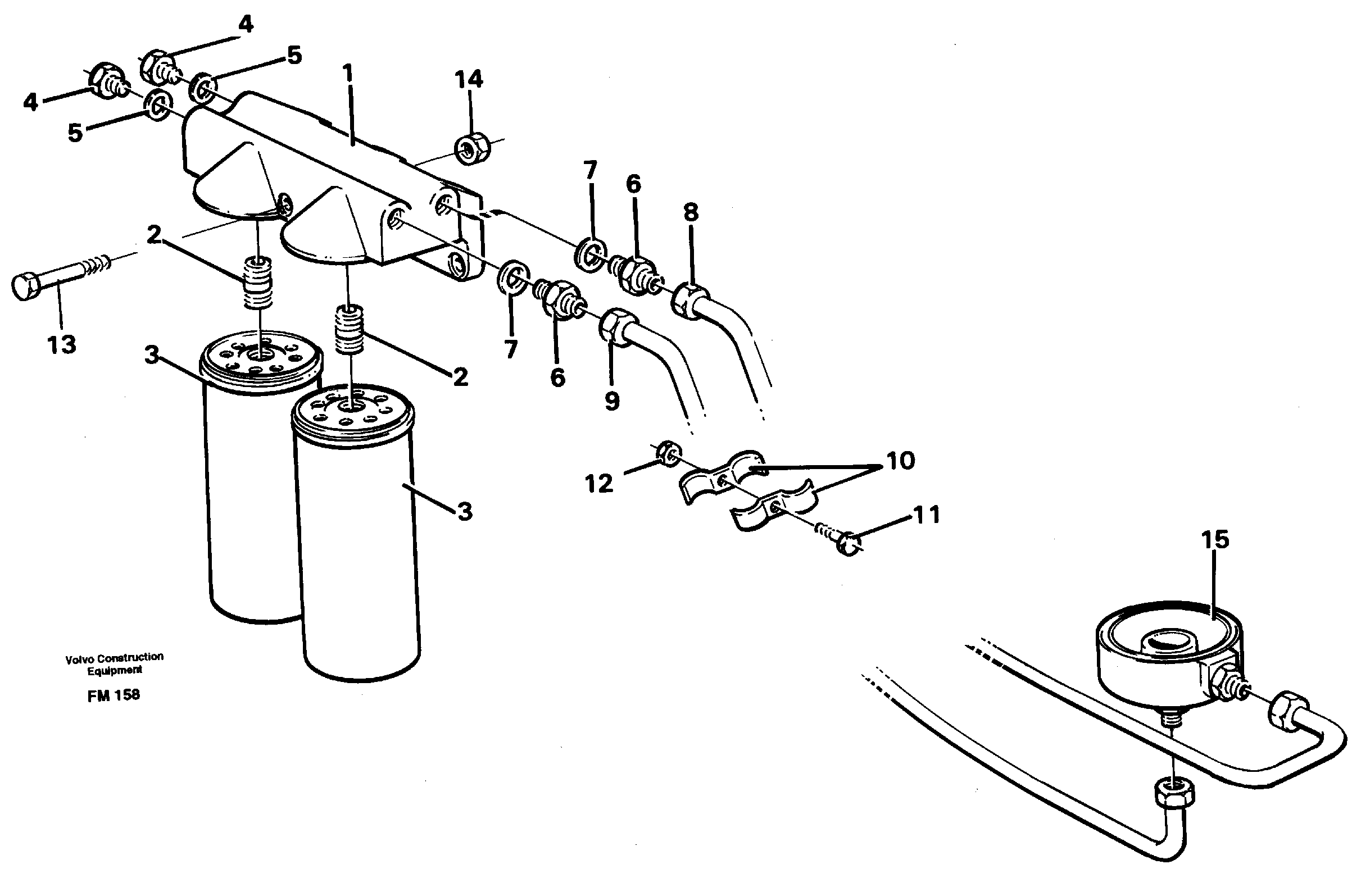 Oil filter — volvo parts diagram