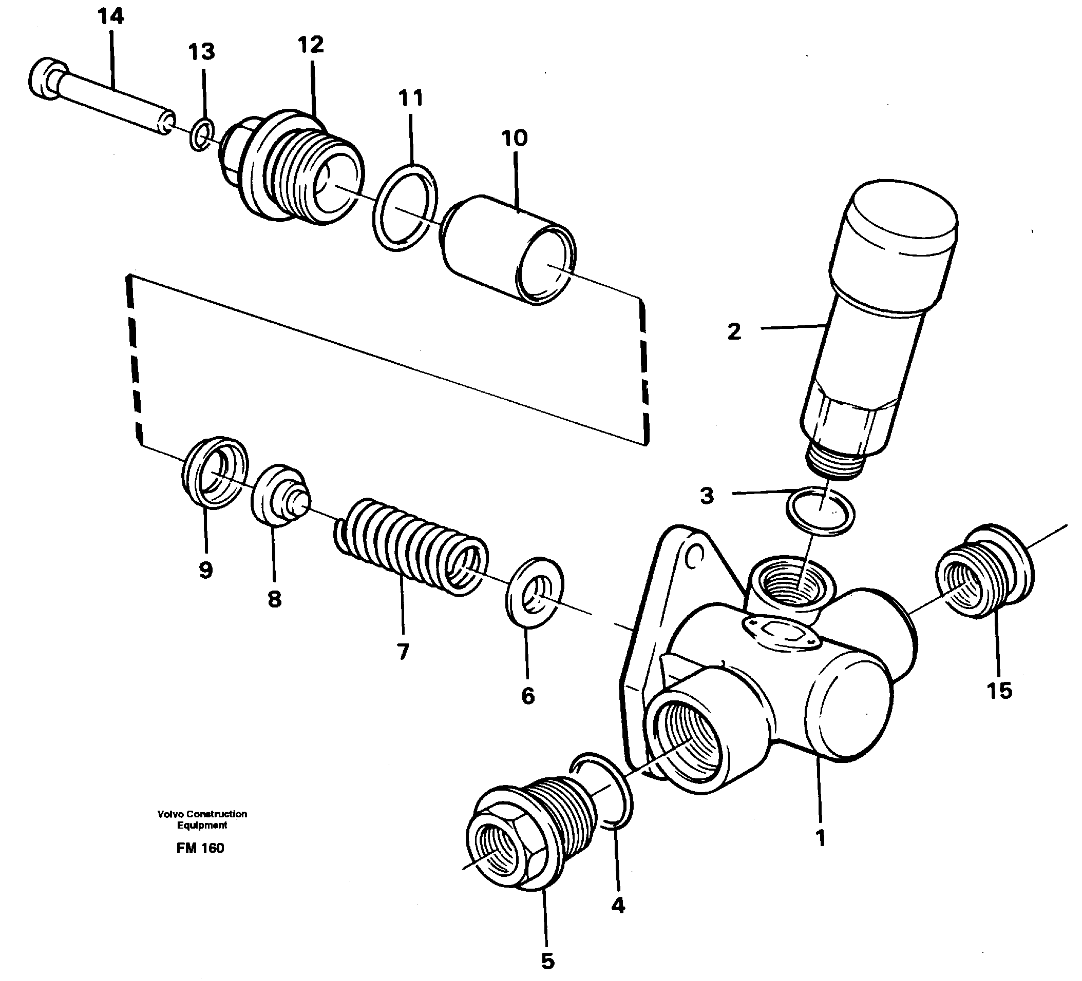 Feed pump — volvo parts diagram