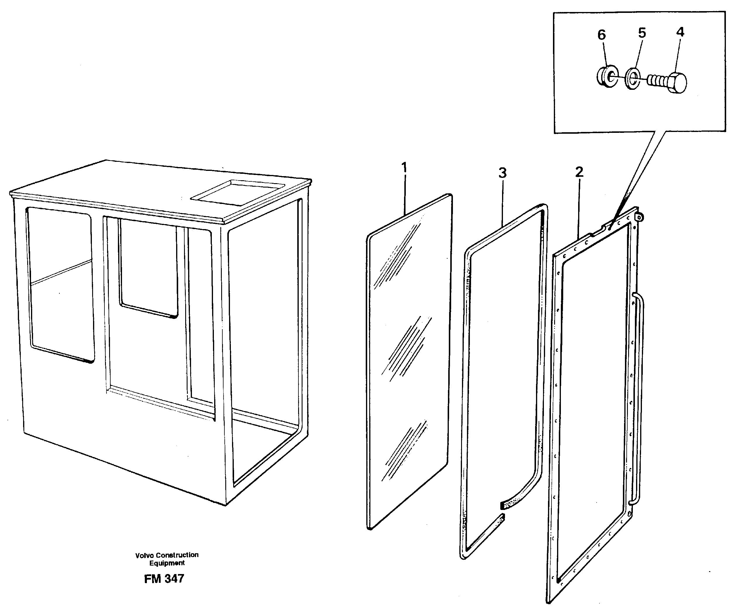 Entire unbreak.windscr.  14262514 — volvo parts diagram