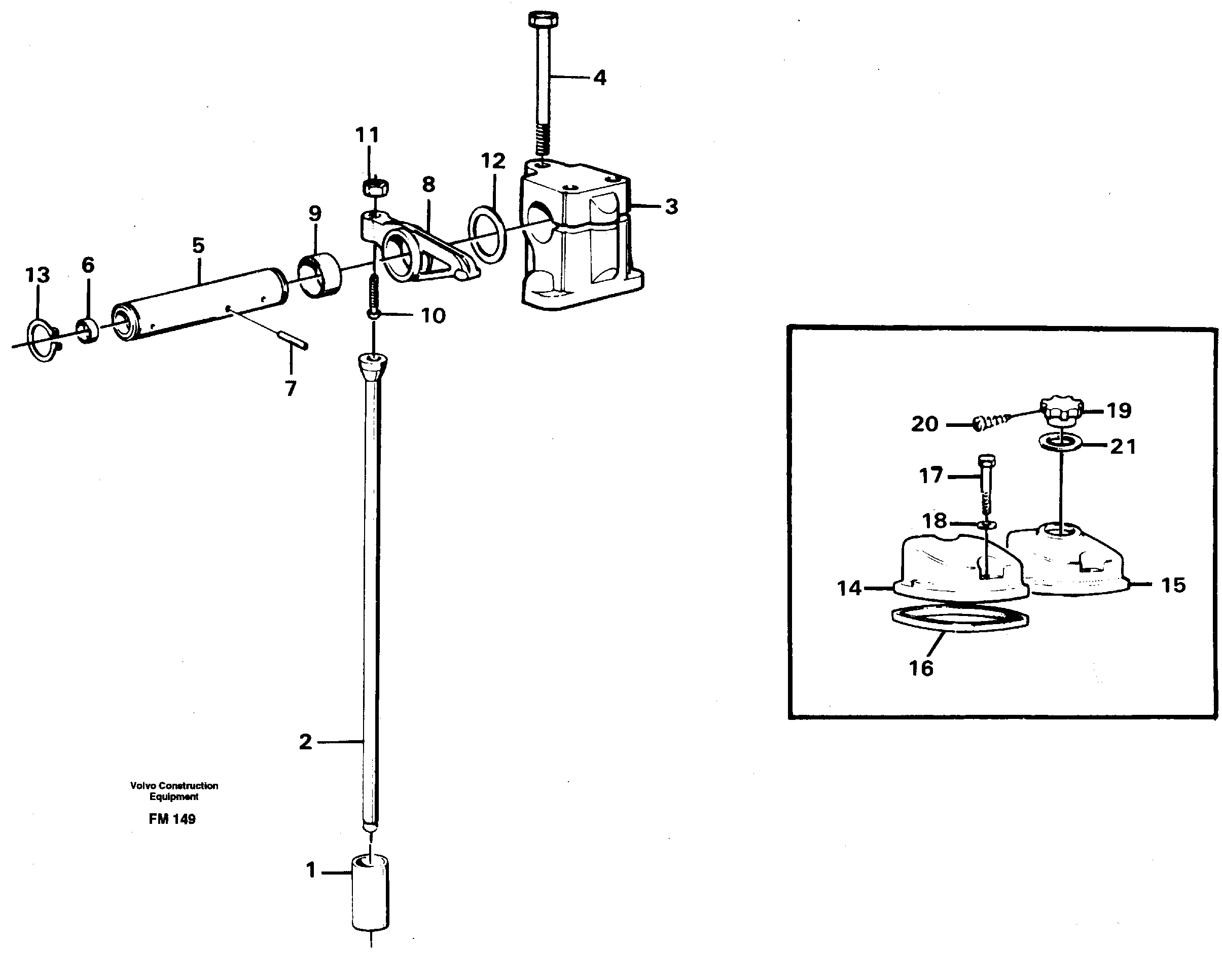 Valve mechanism — volvo parts diagram