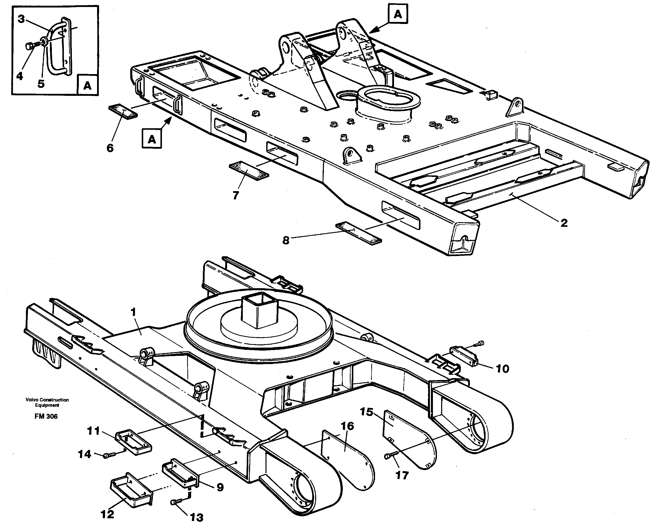 Undercarriage — volvo parts diagram