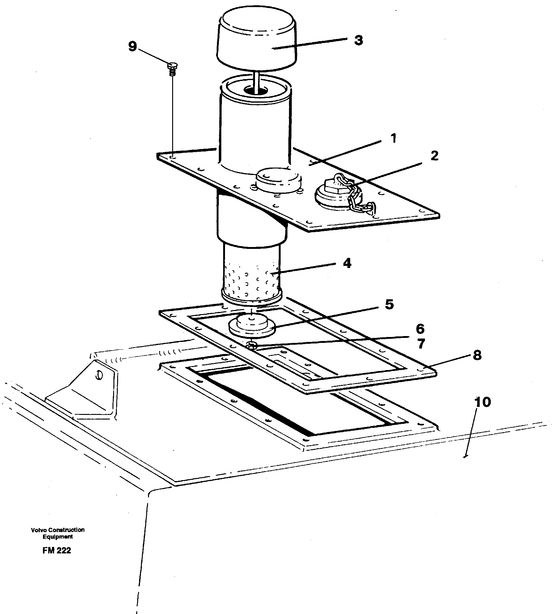 Cover — volvo parts diagram