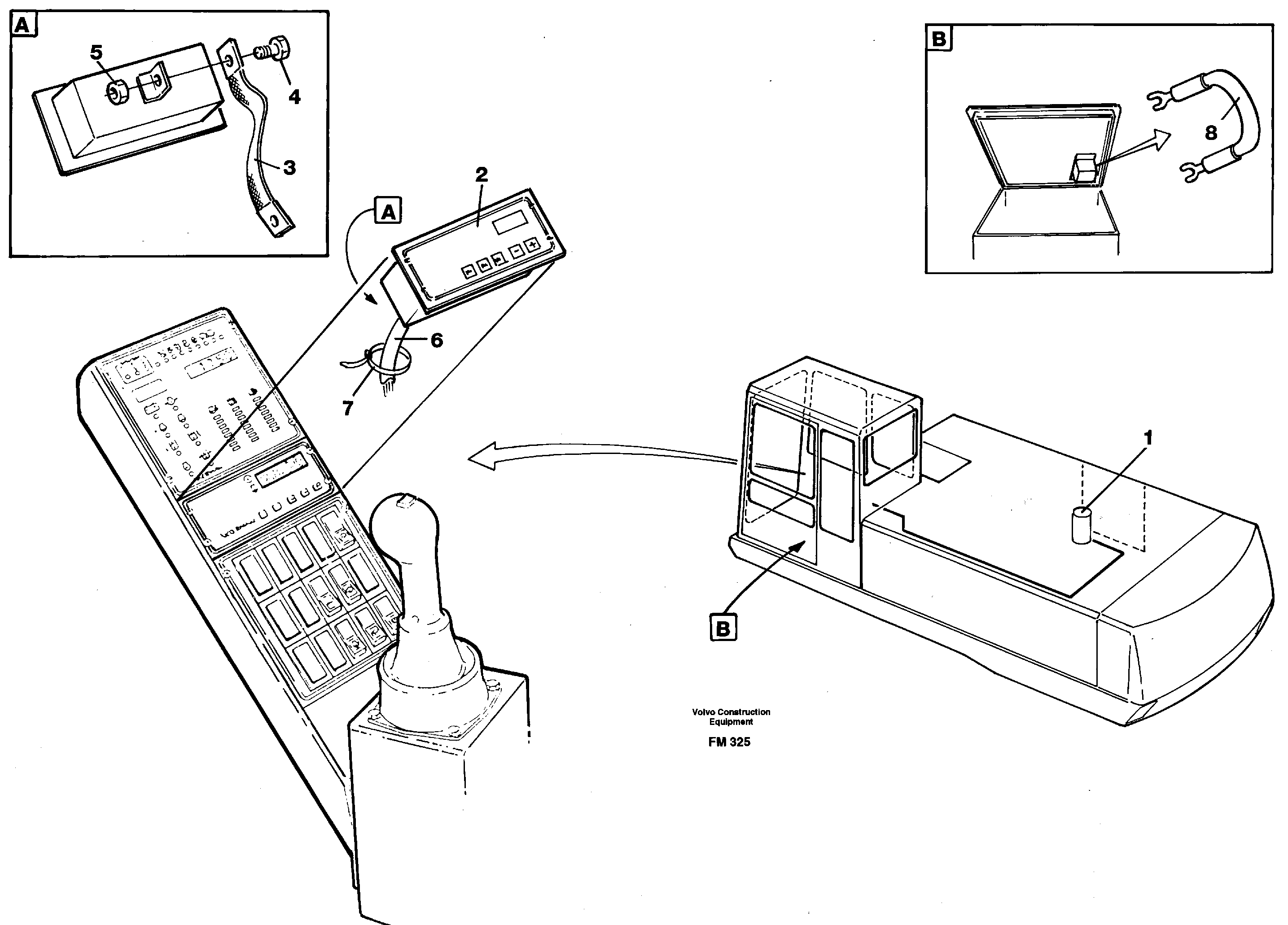 Electric installation, diesel heater  14266204 — volvo parts diagram