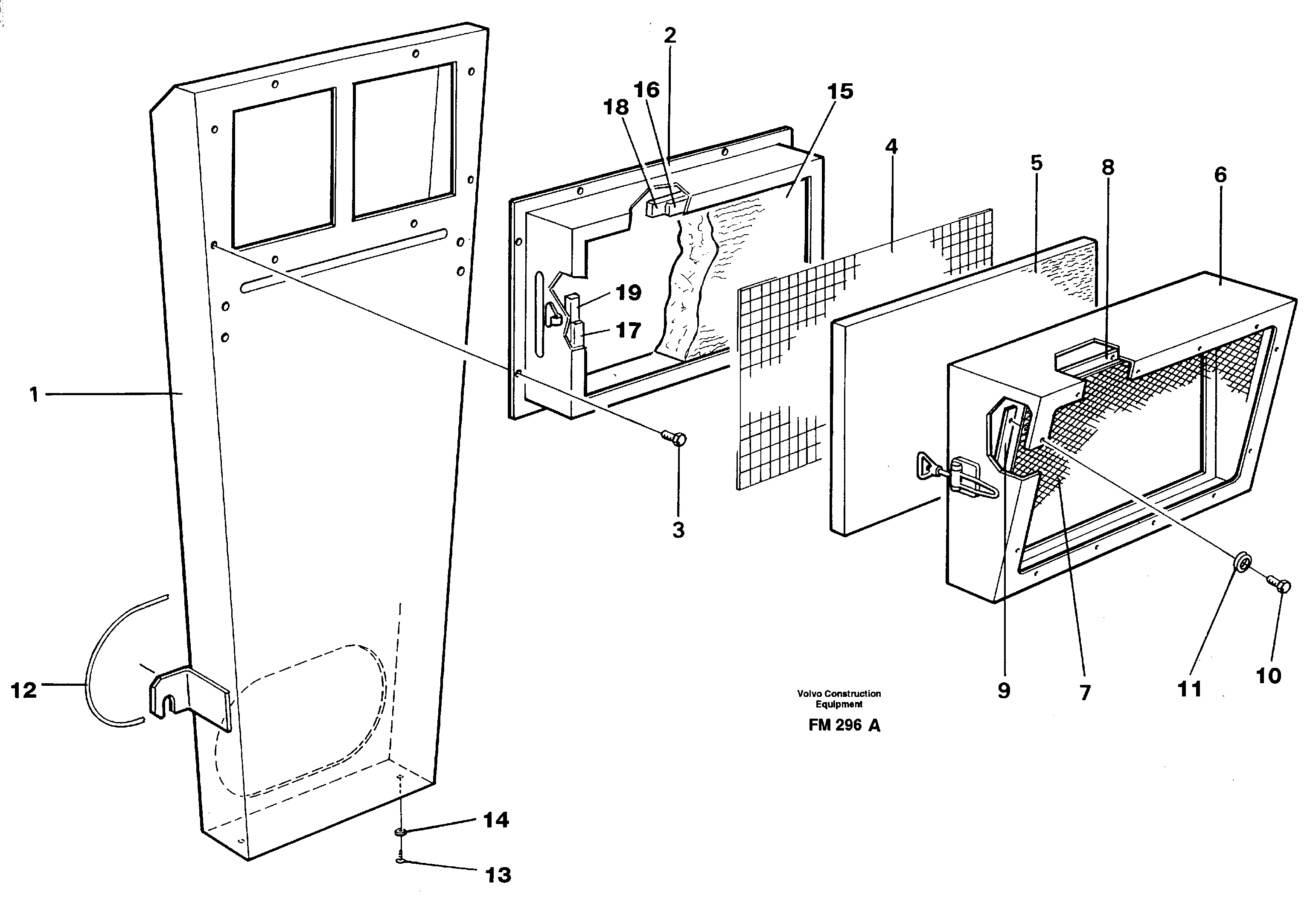 Air inlet — volvo parts diagram