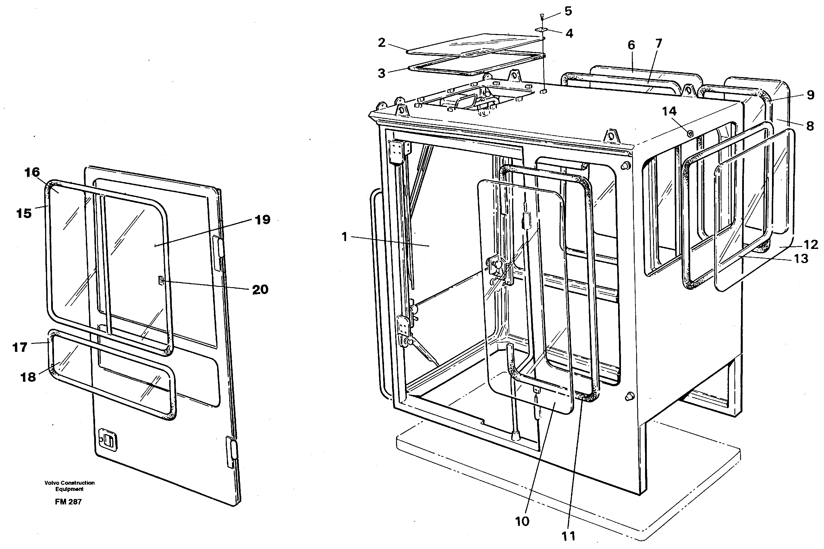 Windows — volvo parts diagram