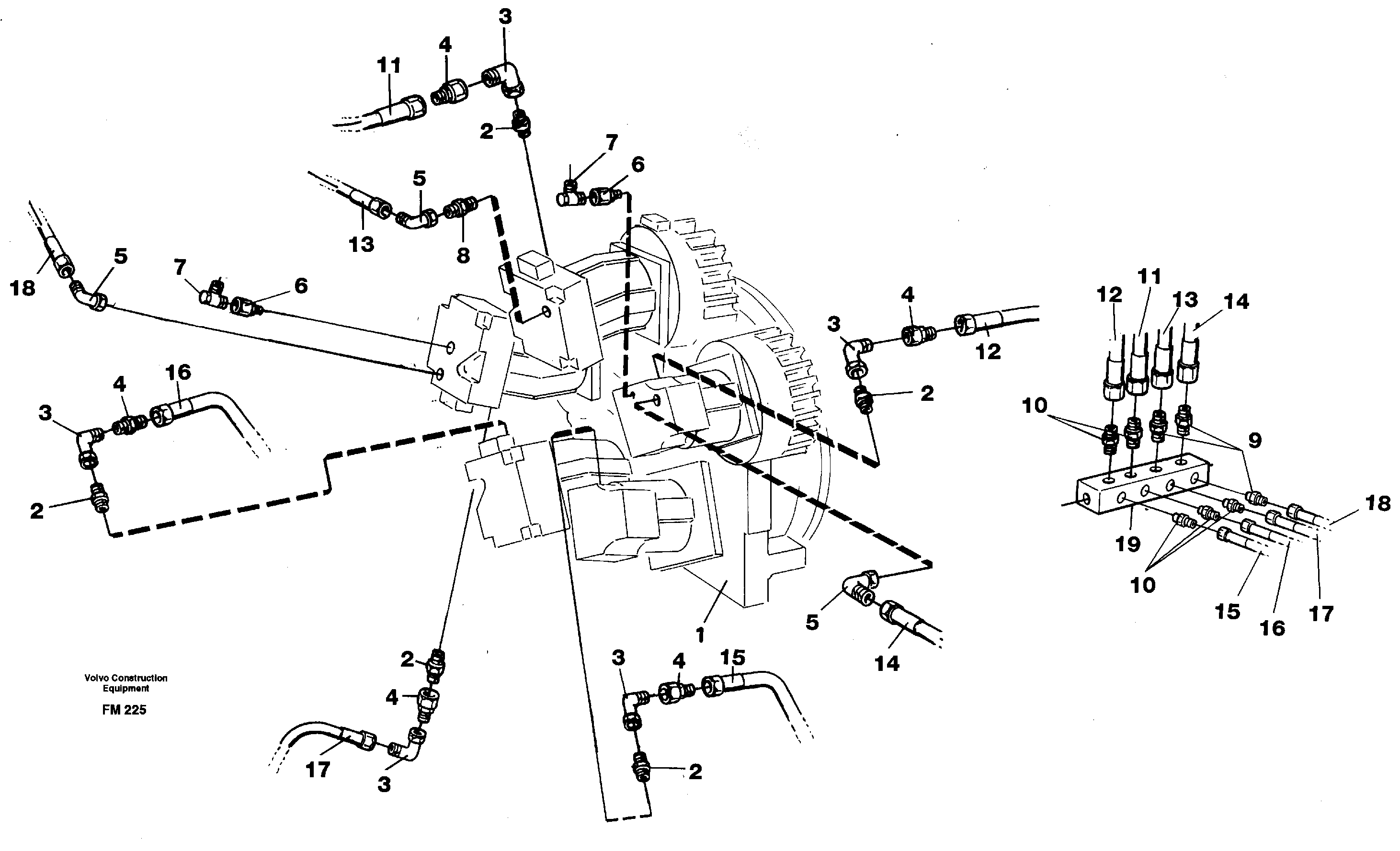Pump control — volvo parts diagram