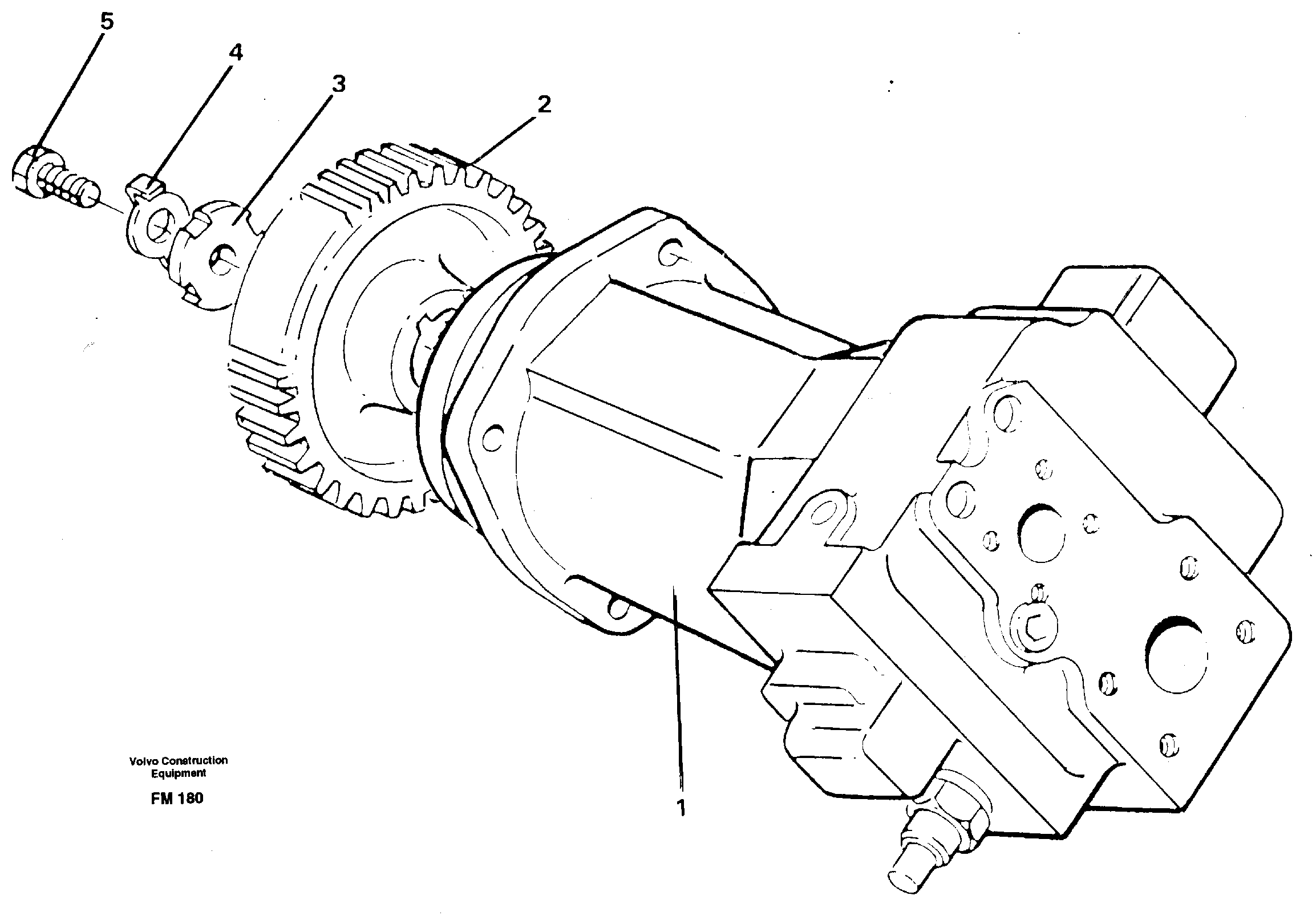 Hydraulic pumps — volvo parts diagram