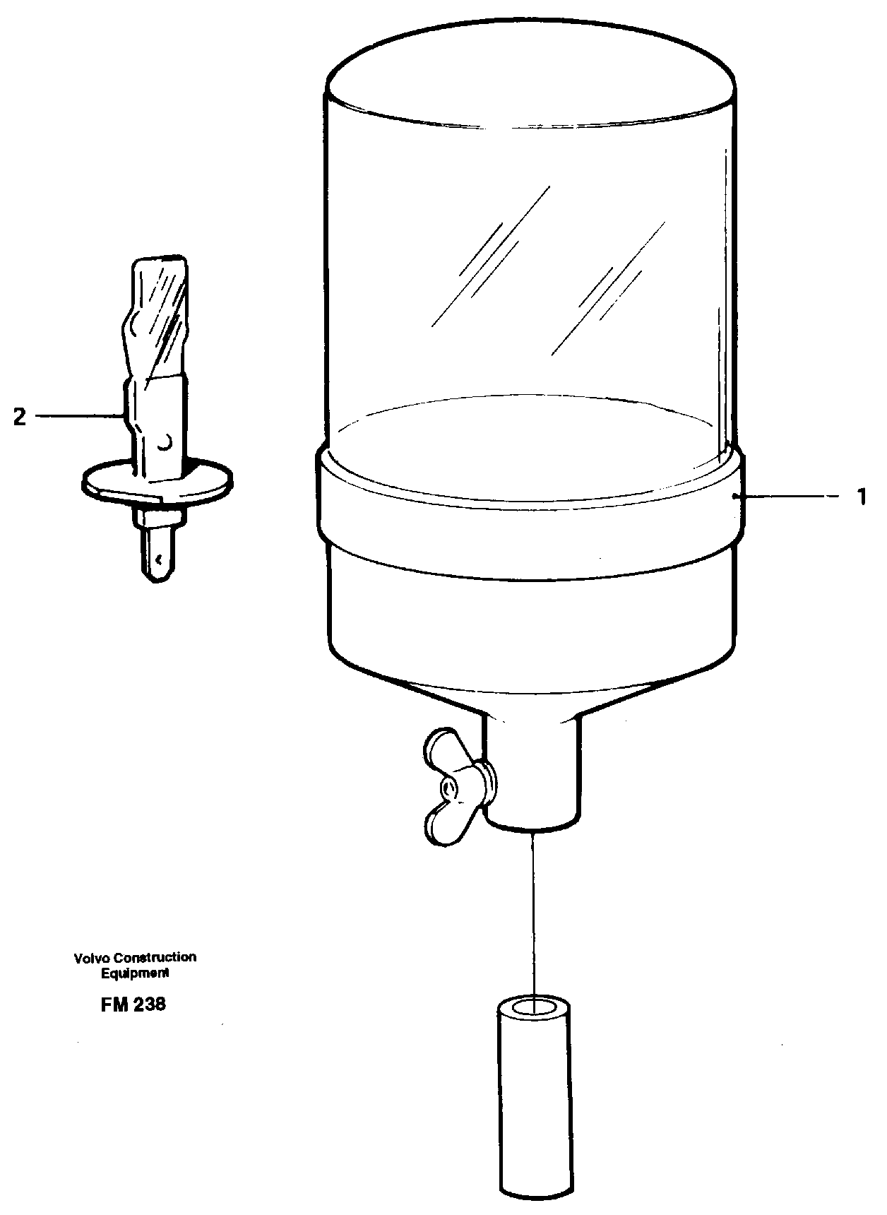 Rotating beacon  14246276 — volvo parts diagram