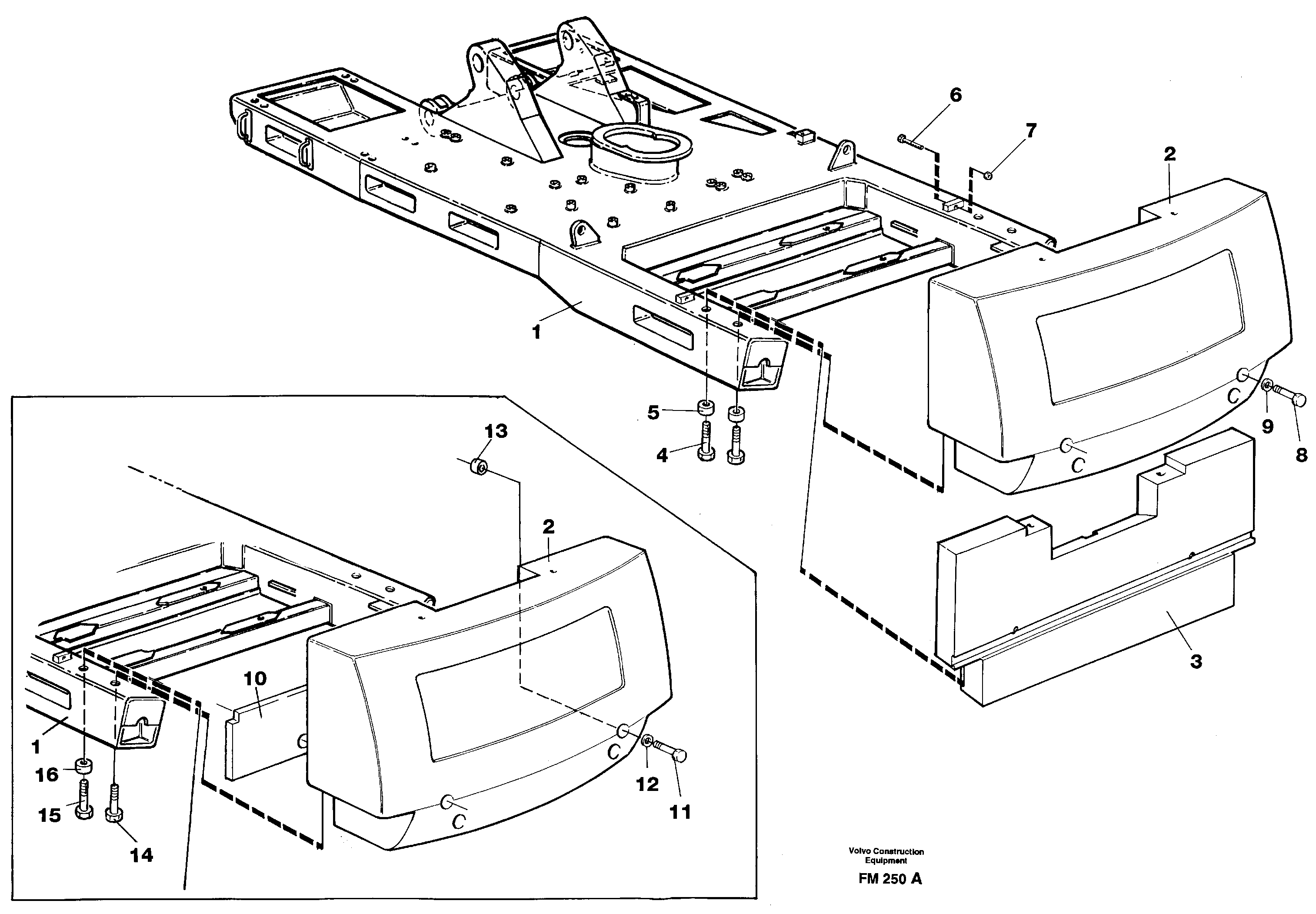 Counterweights — volvo parts diagram