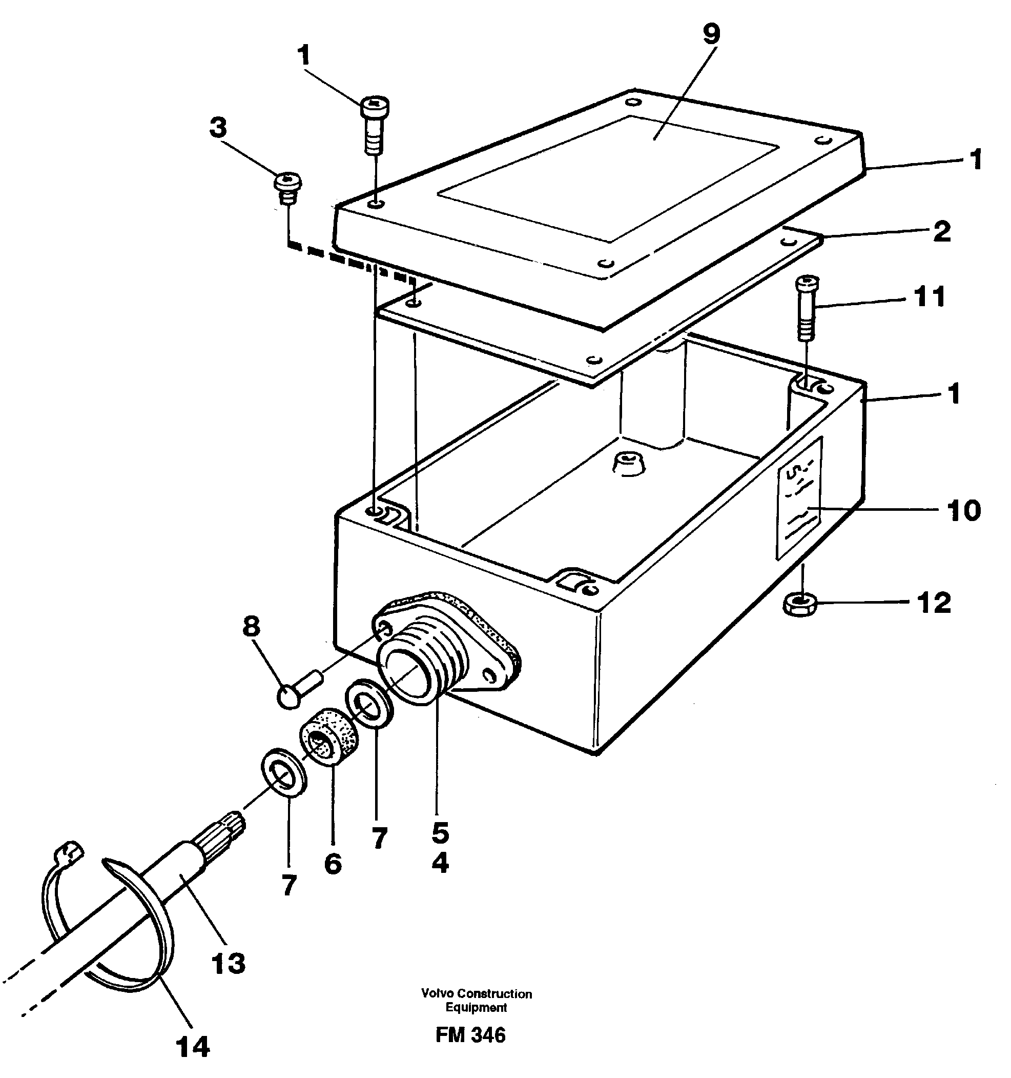 Electric installation for load limiting device  14246161 — volvo parts diagram