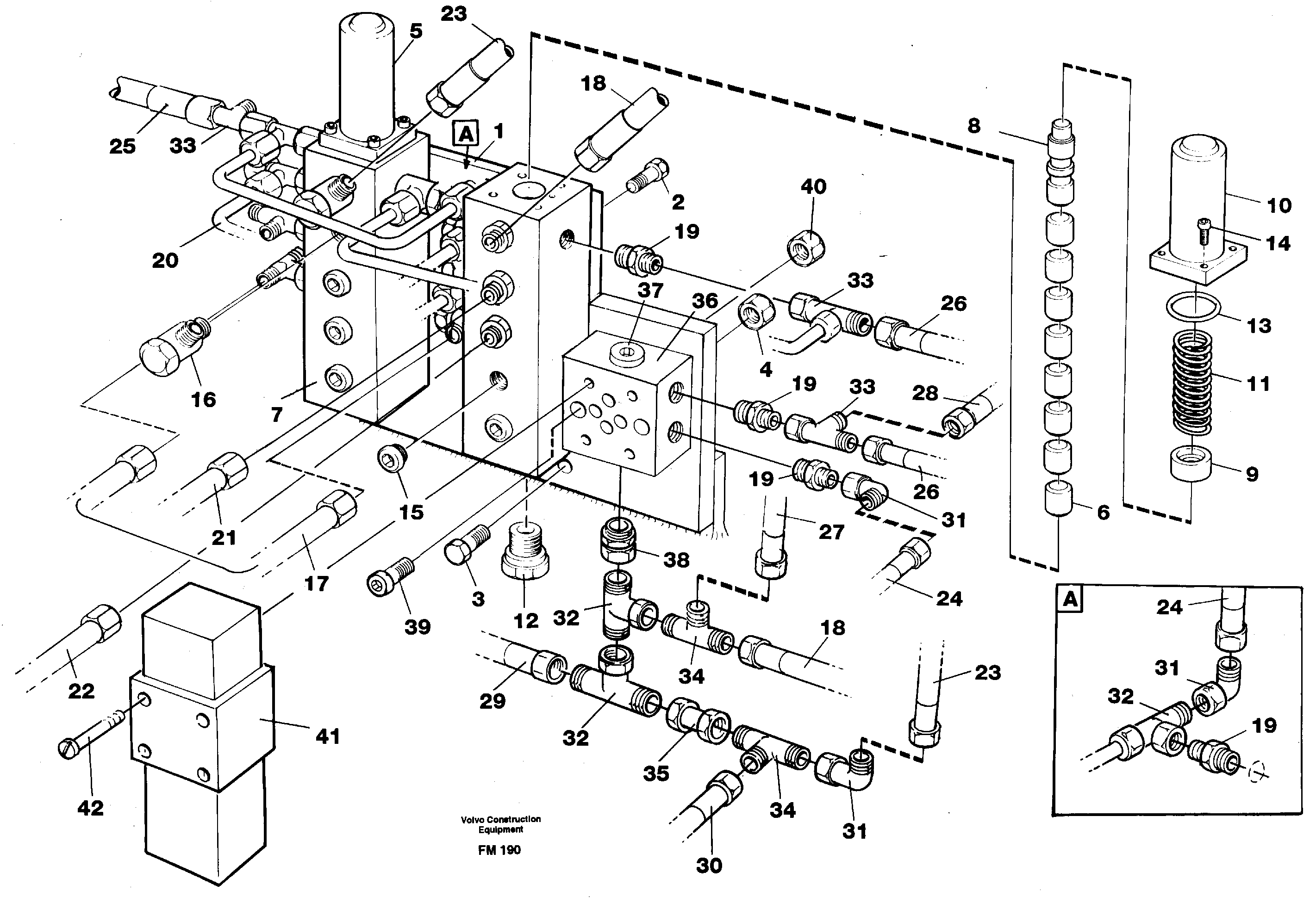 Control valves P2v P3v — volvo parts diagram
