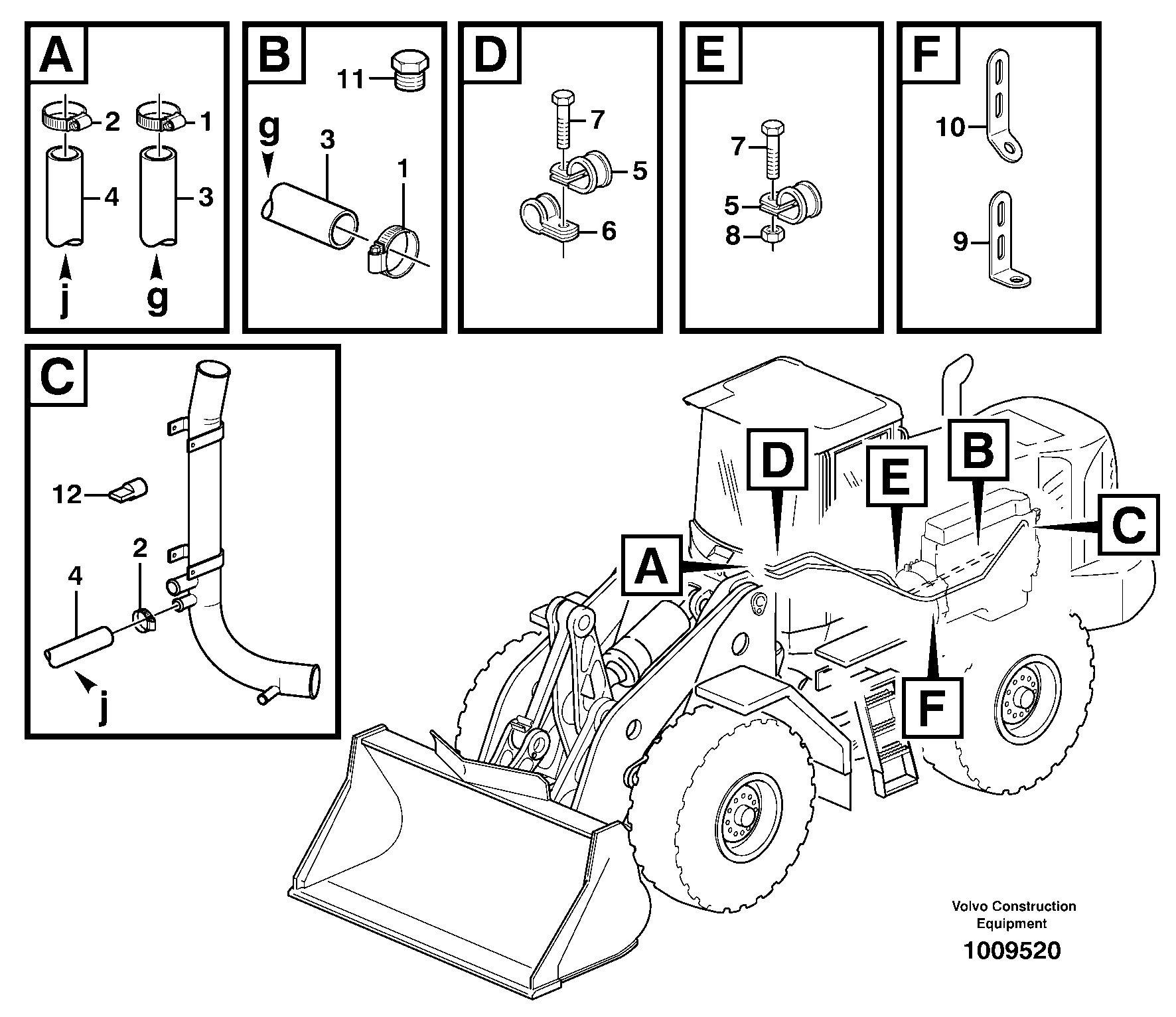 Heating system — volvo parts diagram