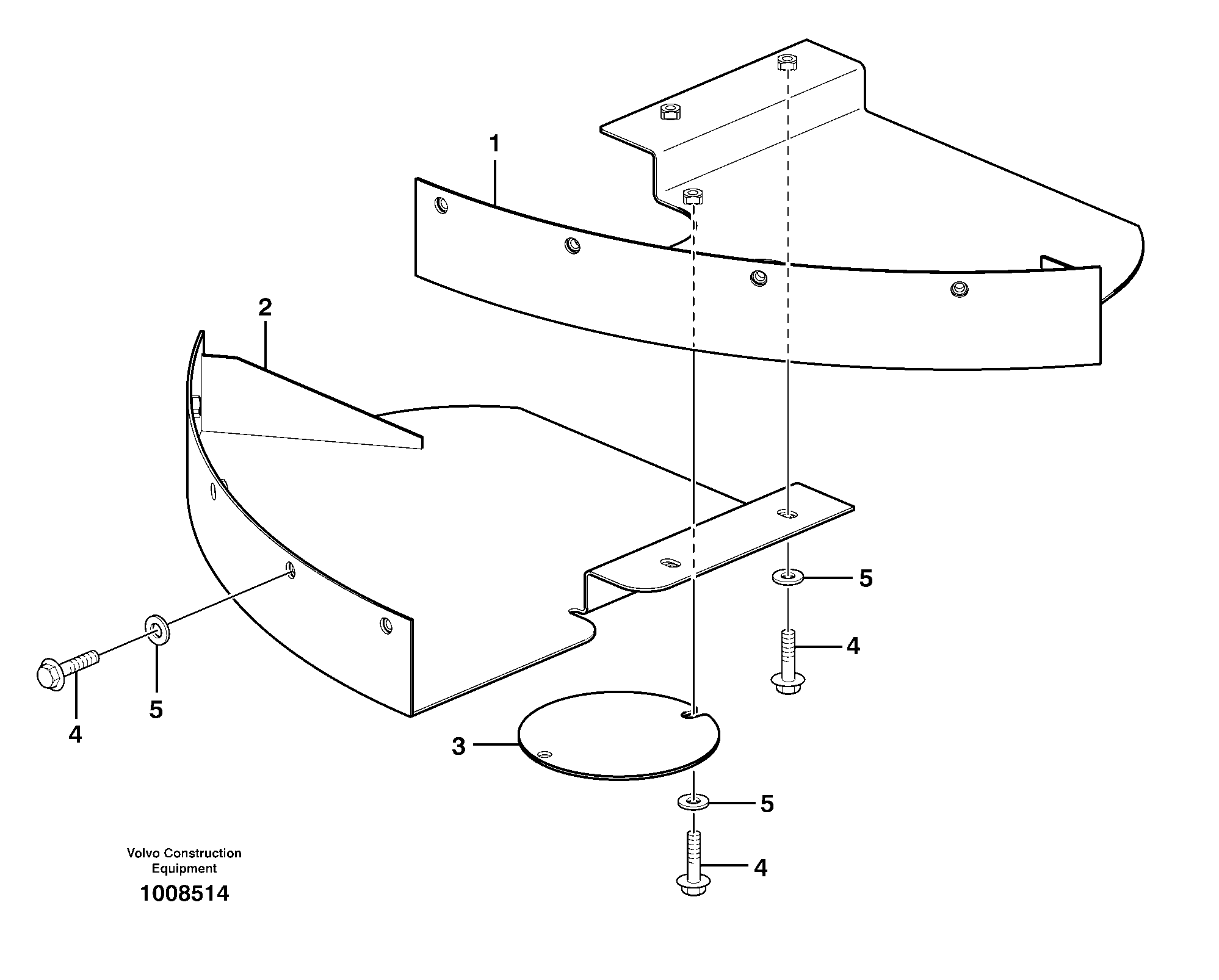 Protecting plates  82304 — volvo parts diagram