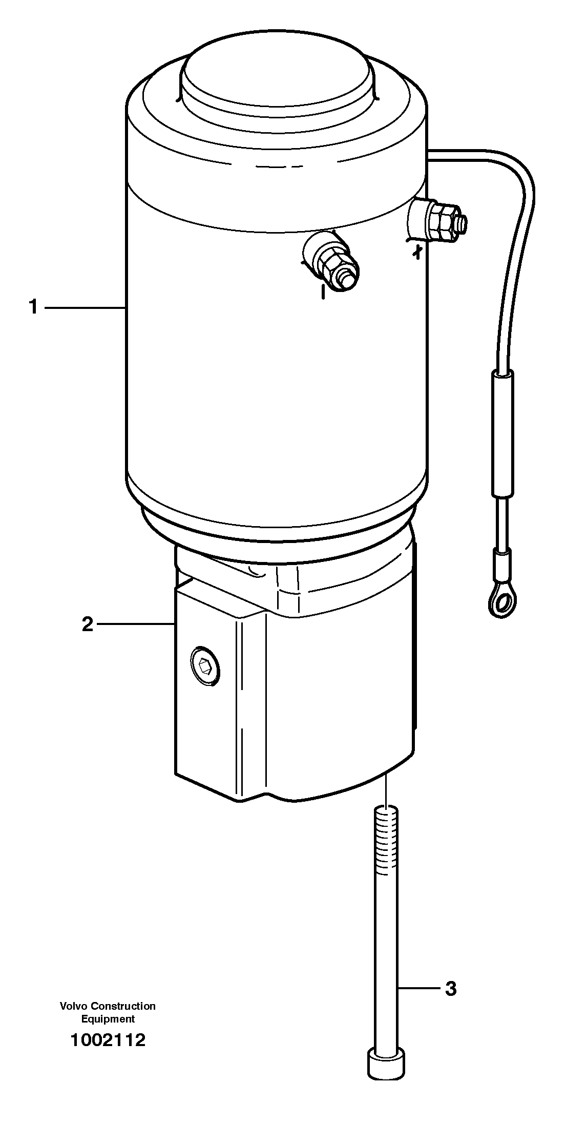 Pump unit.  80998 — volvo parts diagram