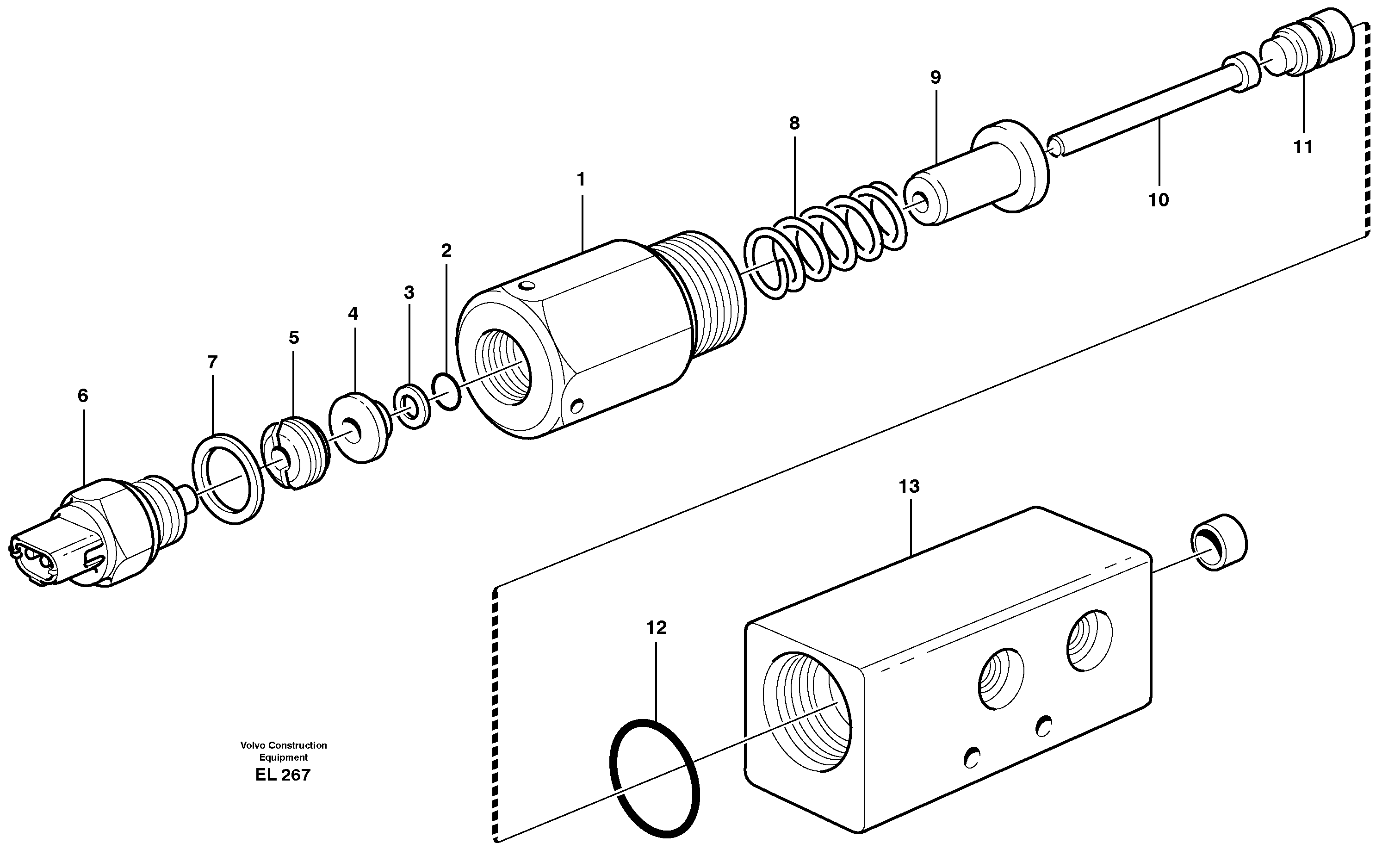 Pressure monitor.  80998 — volvo parts diagram