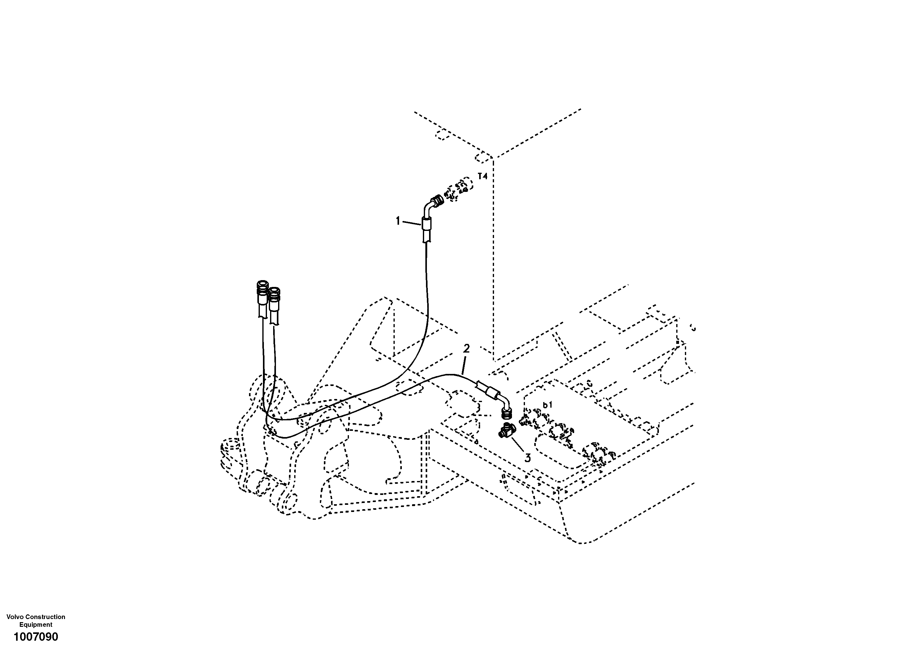 Working hydraulic, dipper arm rupture — volvo parts diagram