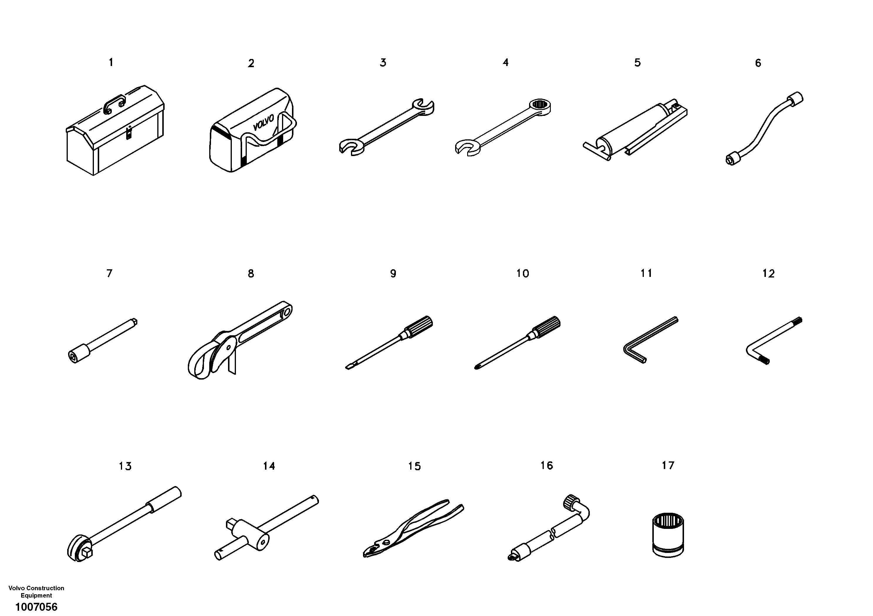 Tool — volvo parts diagram