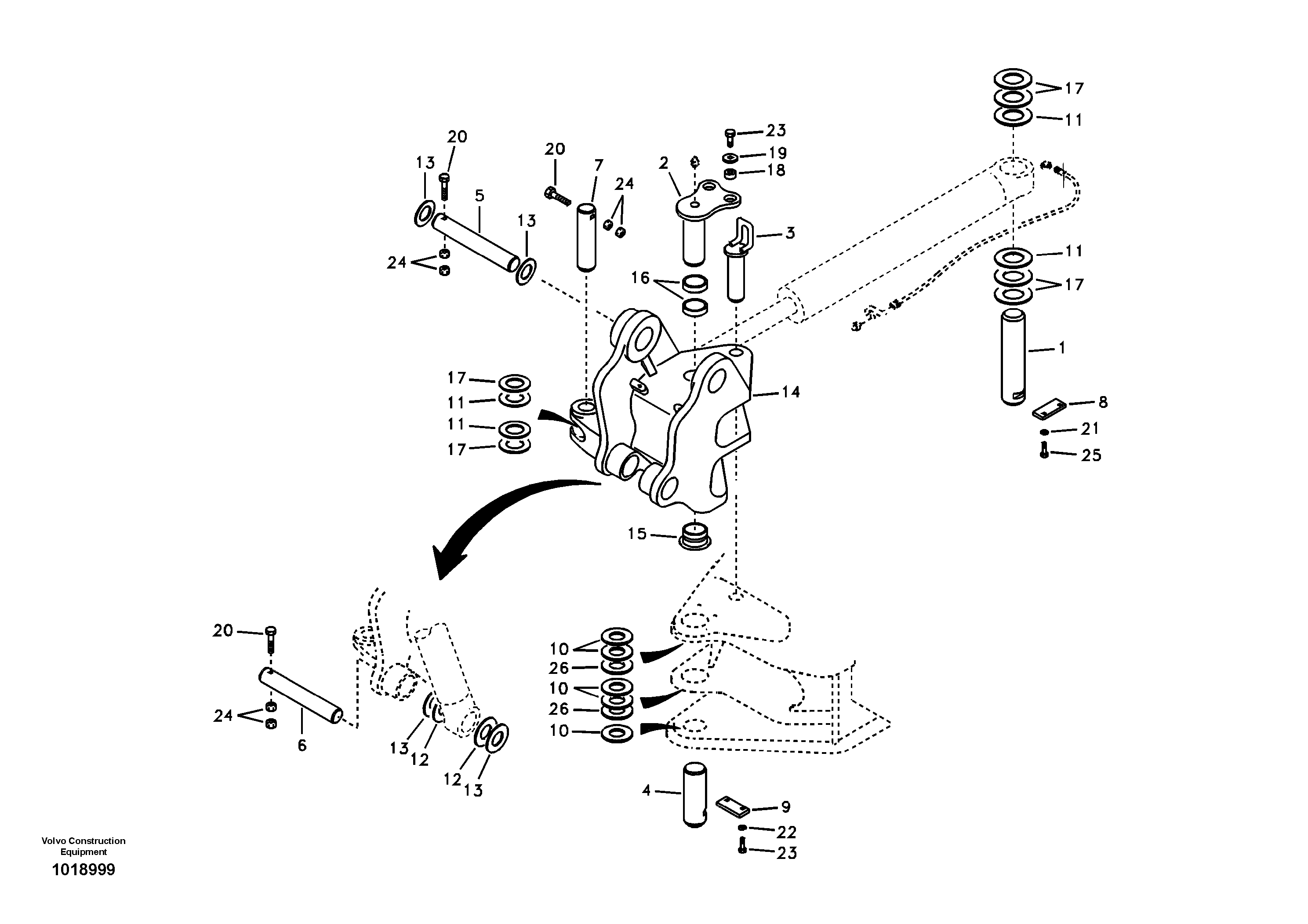 Links to boom — volvo parts diagram