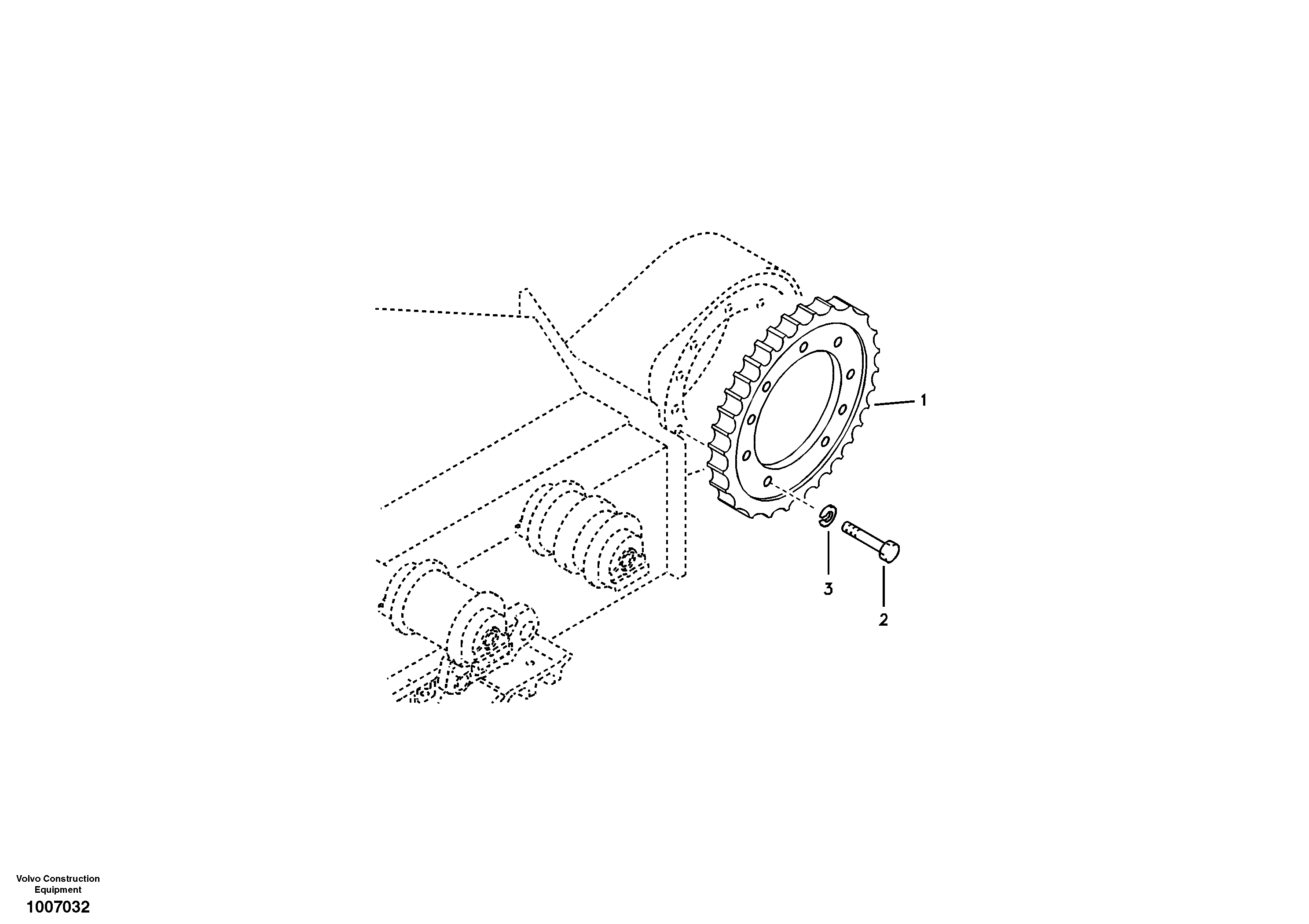 Sprocket — volvo parts diagram