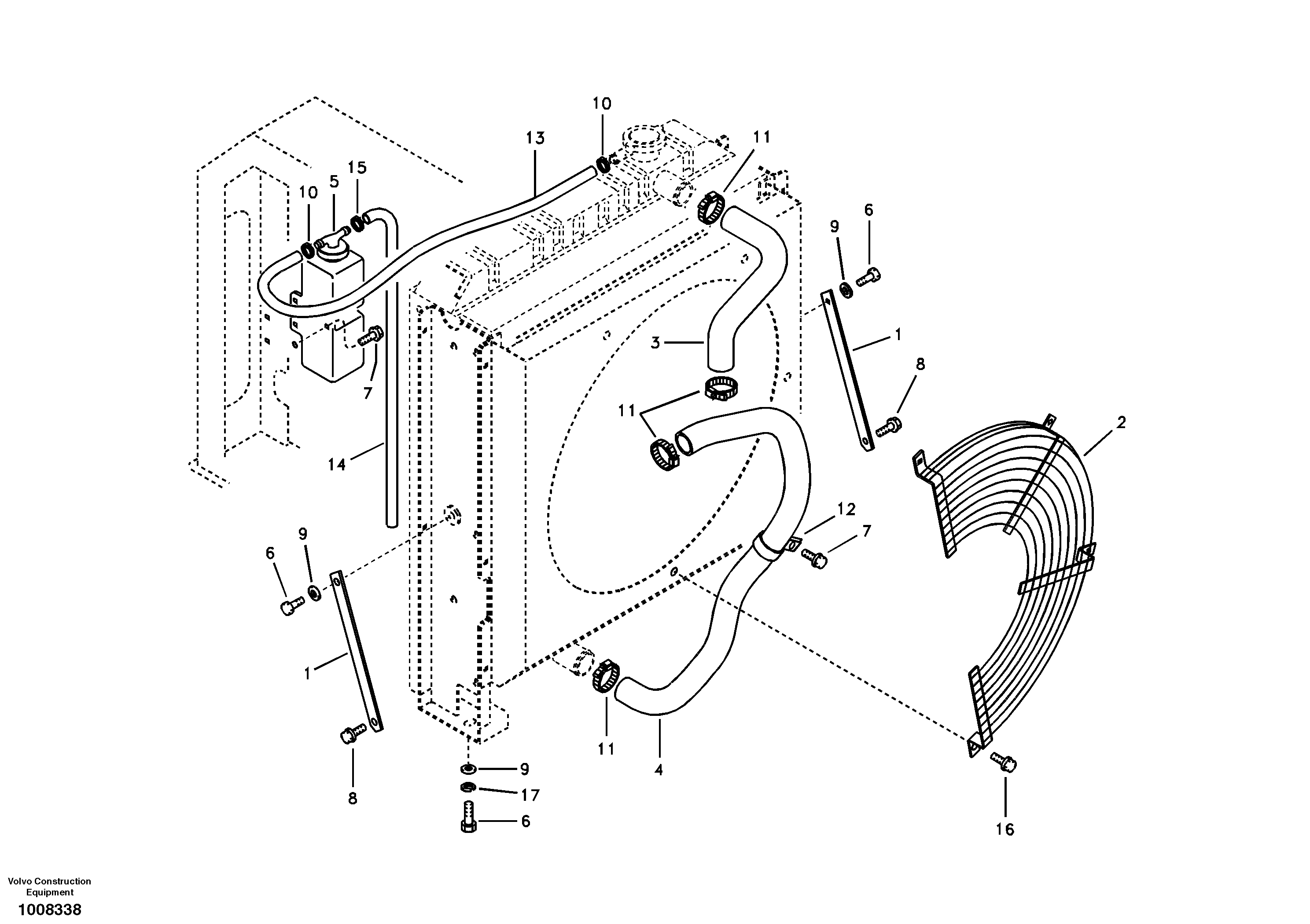 Cooling system  FOR CHINA — volvo parts diagram