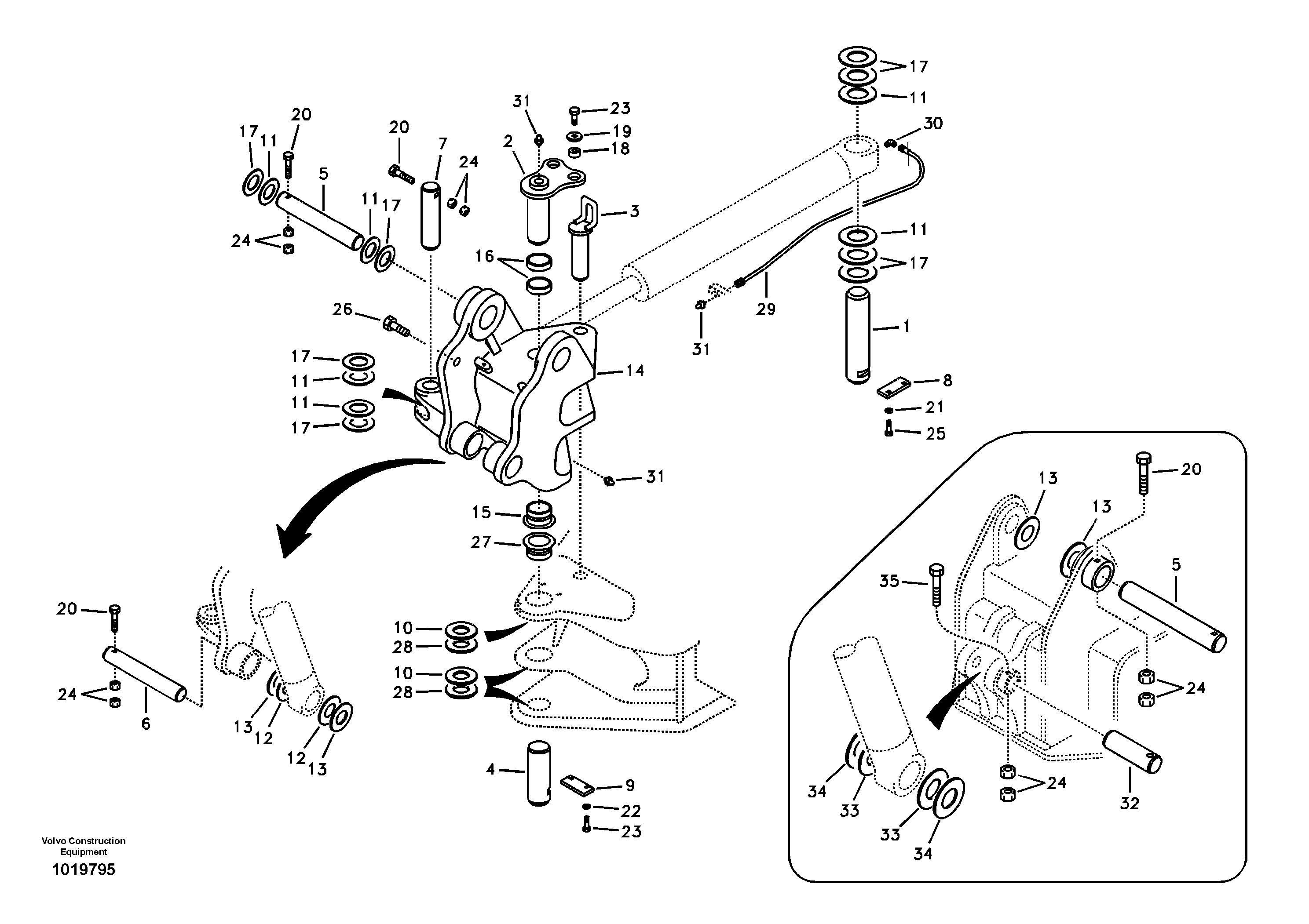 Links to boom — volvo parts diagram