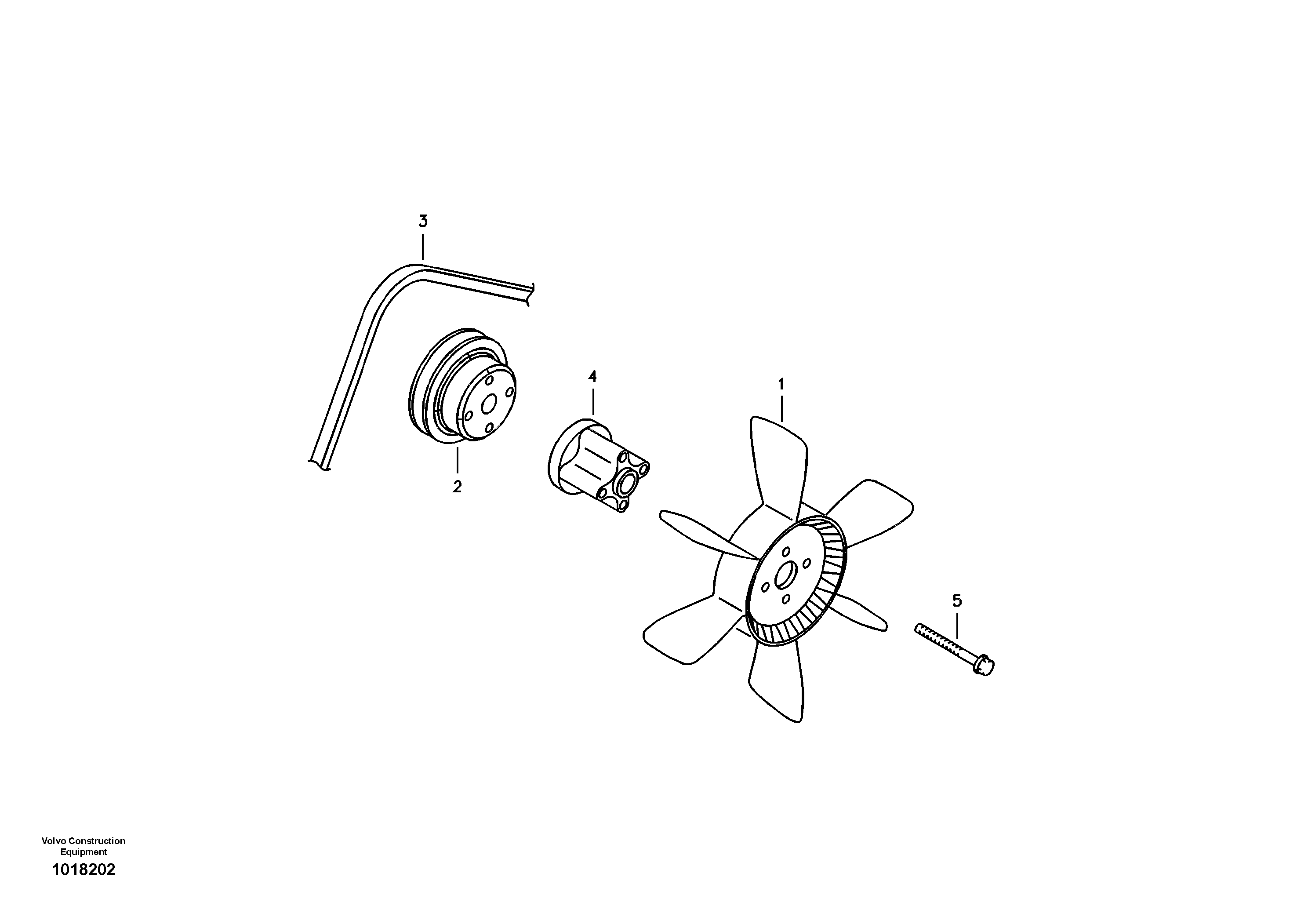 Cooling fan mounting  FOR CHINA — volvo parts diagram