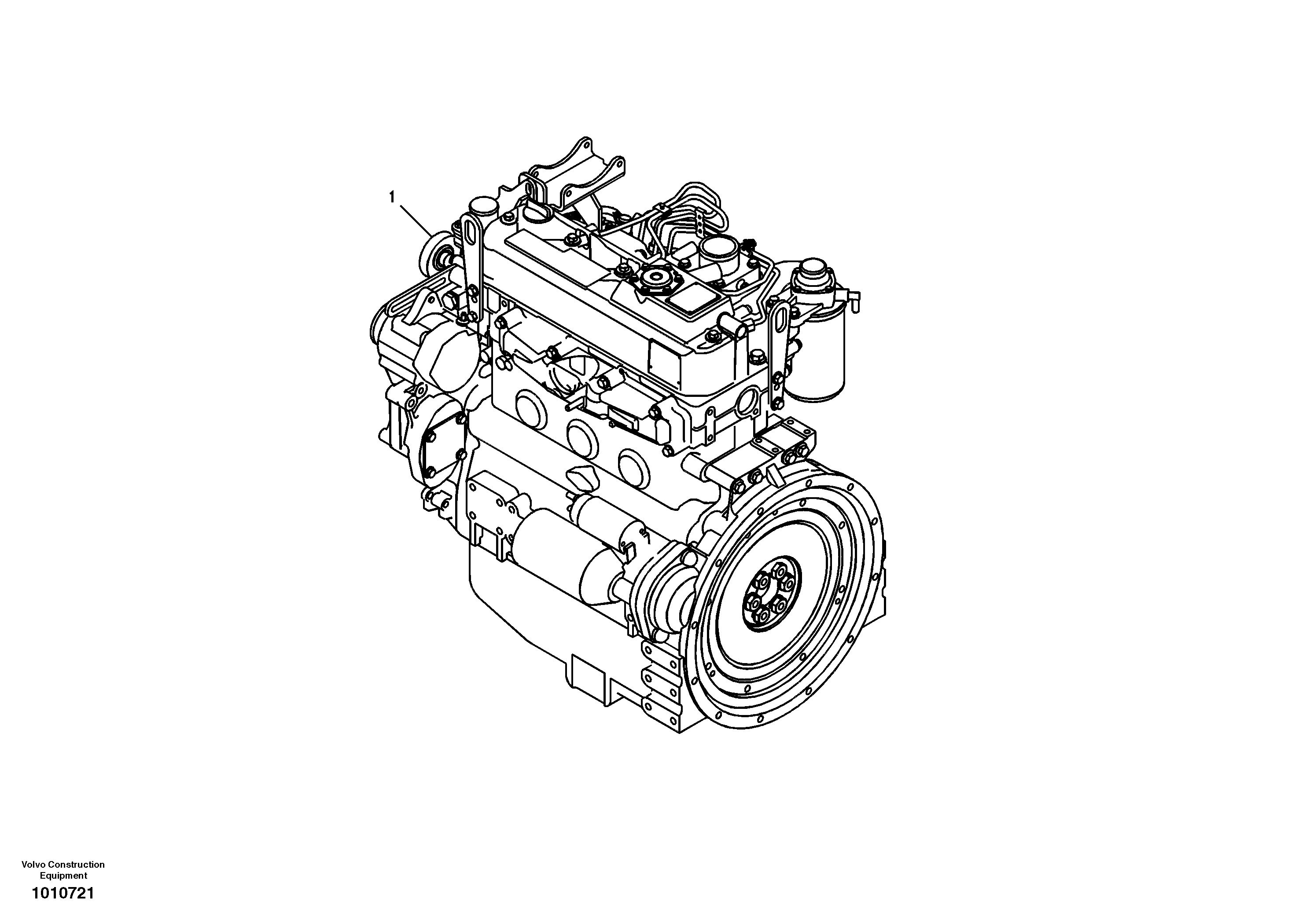 Engine — volvo parts diagram